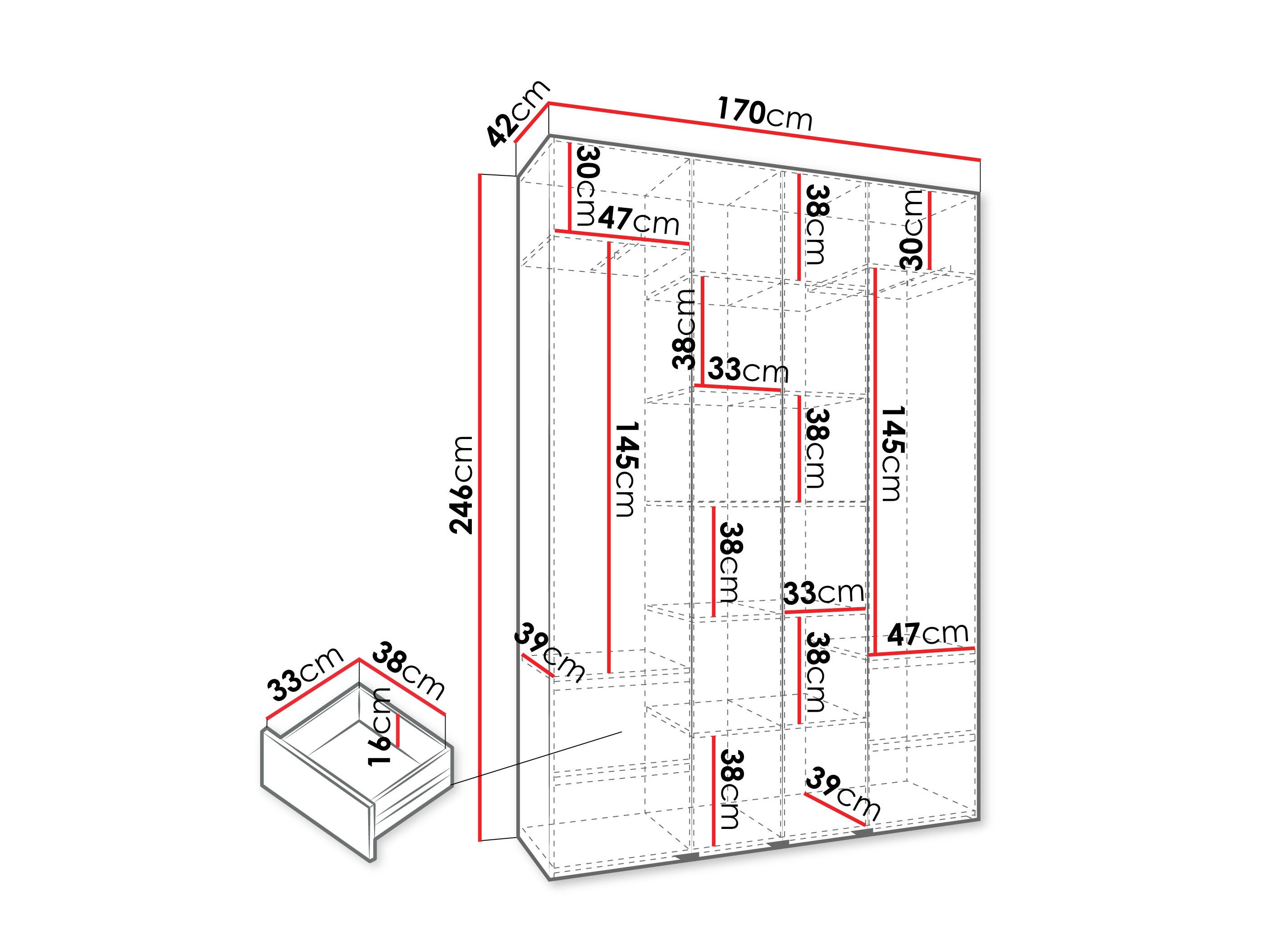 Шкаф Hartford 574 (Кашемир)