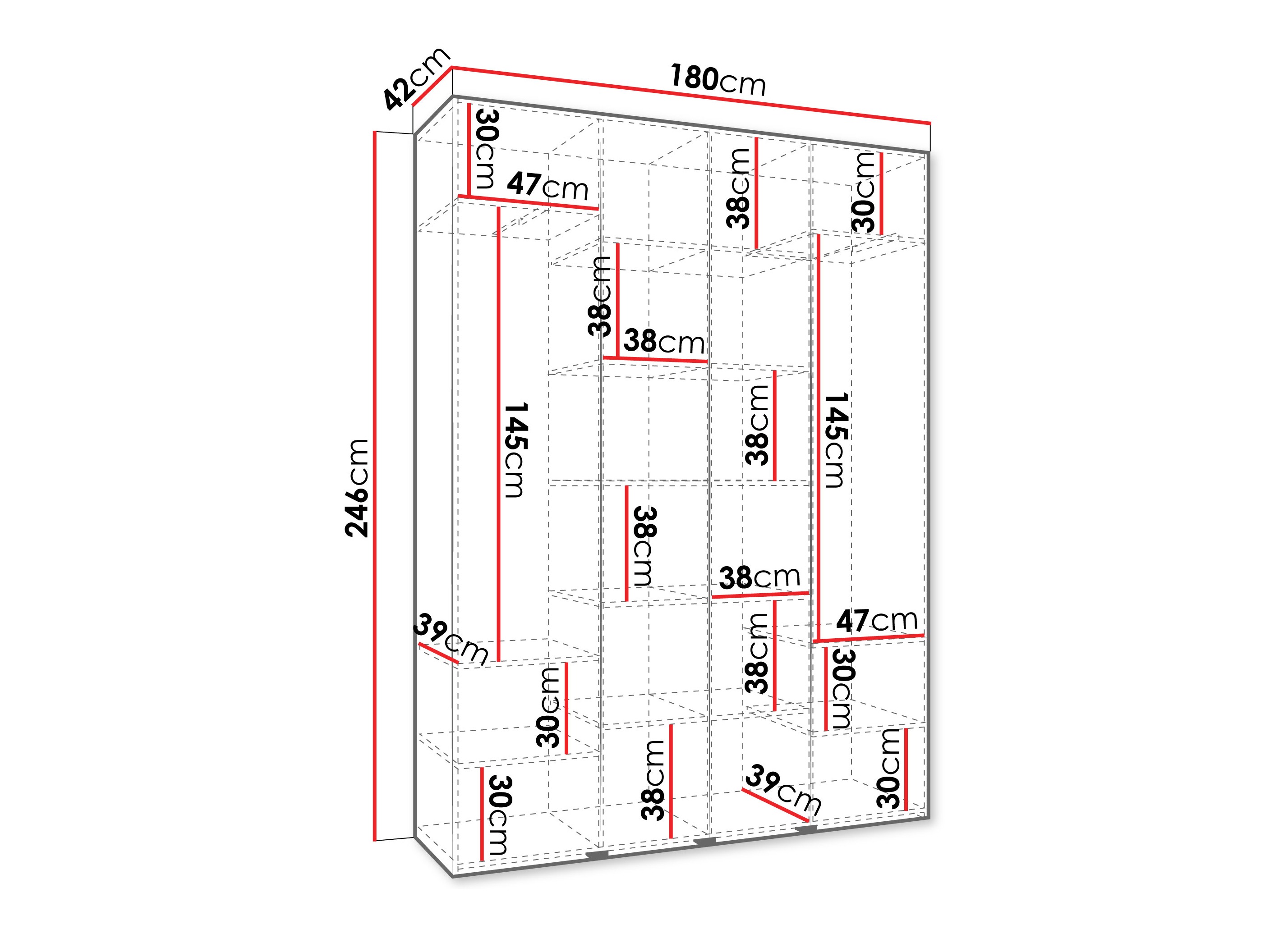 Шкаф Hartford 574 (Кашемир)