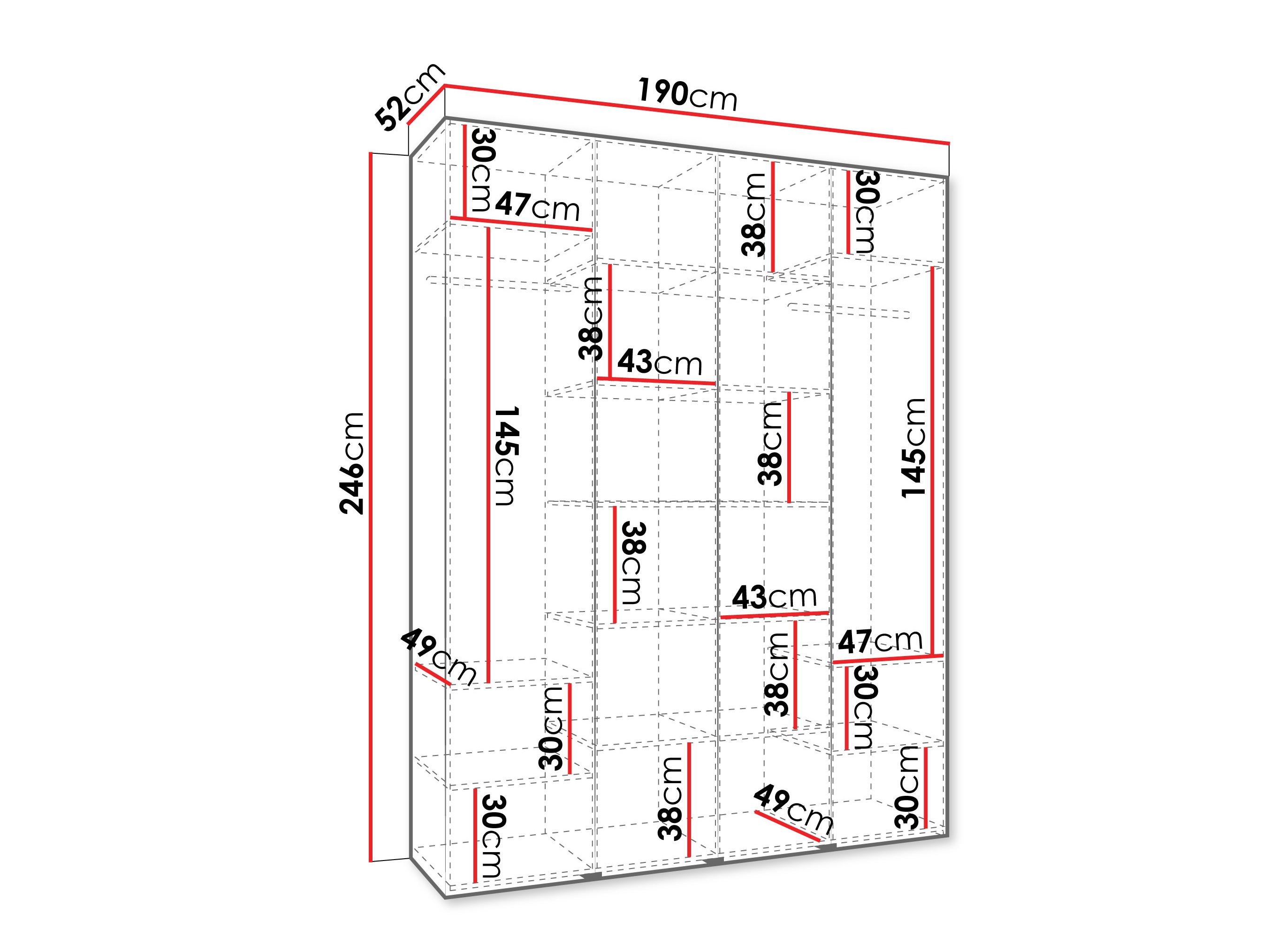 Шкаф Hartford 574 (Кашемир)