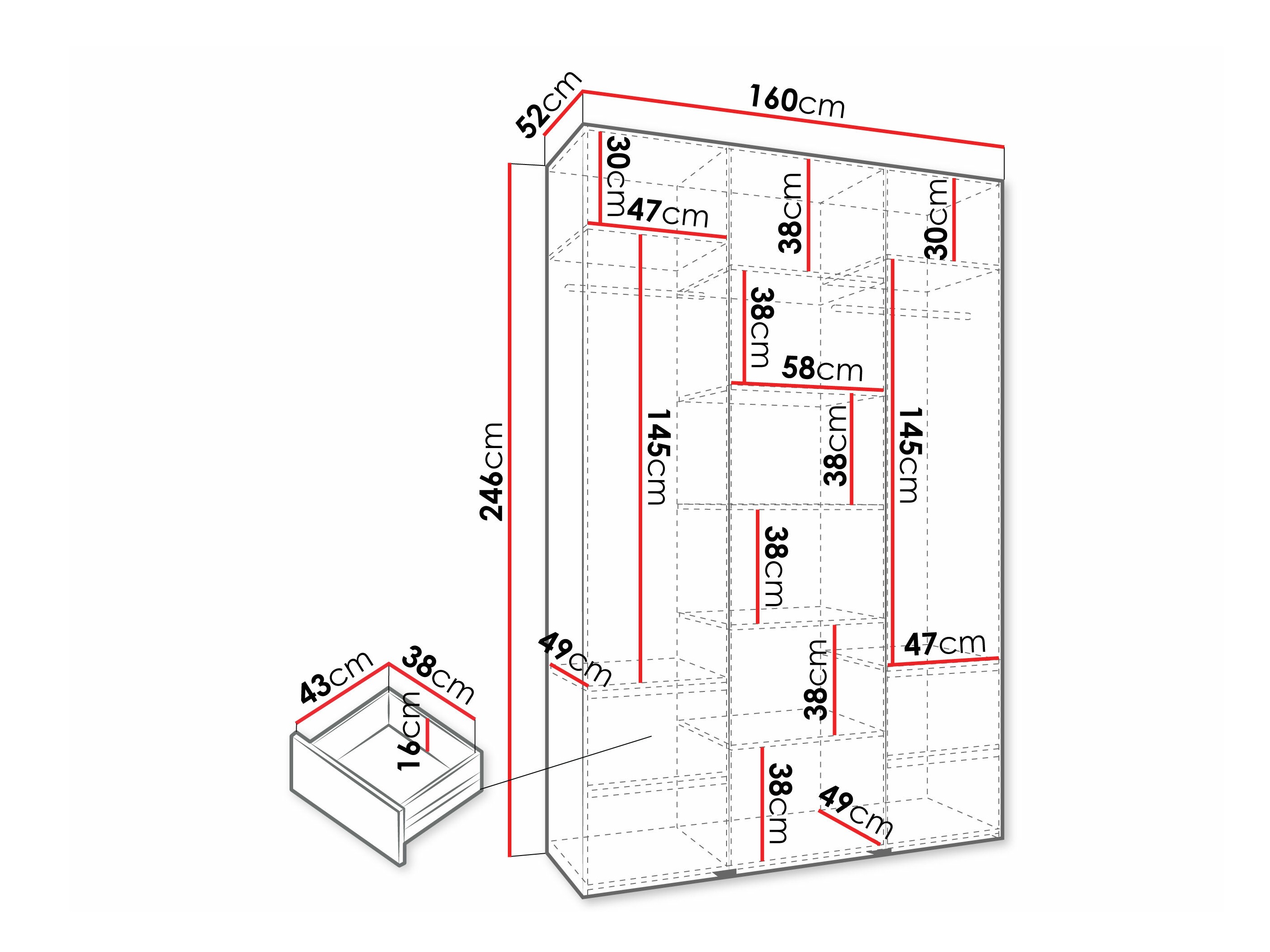 Skapis Hartford 573 (Kašmirs)