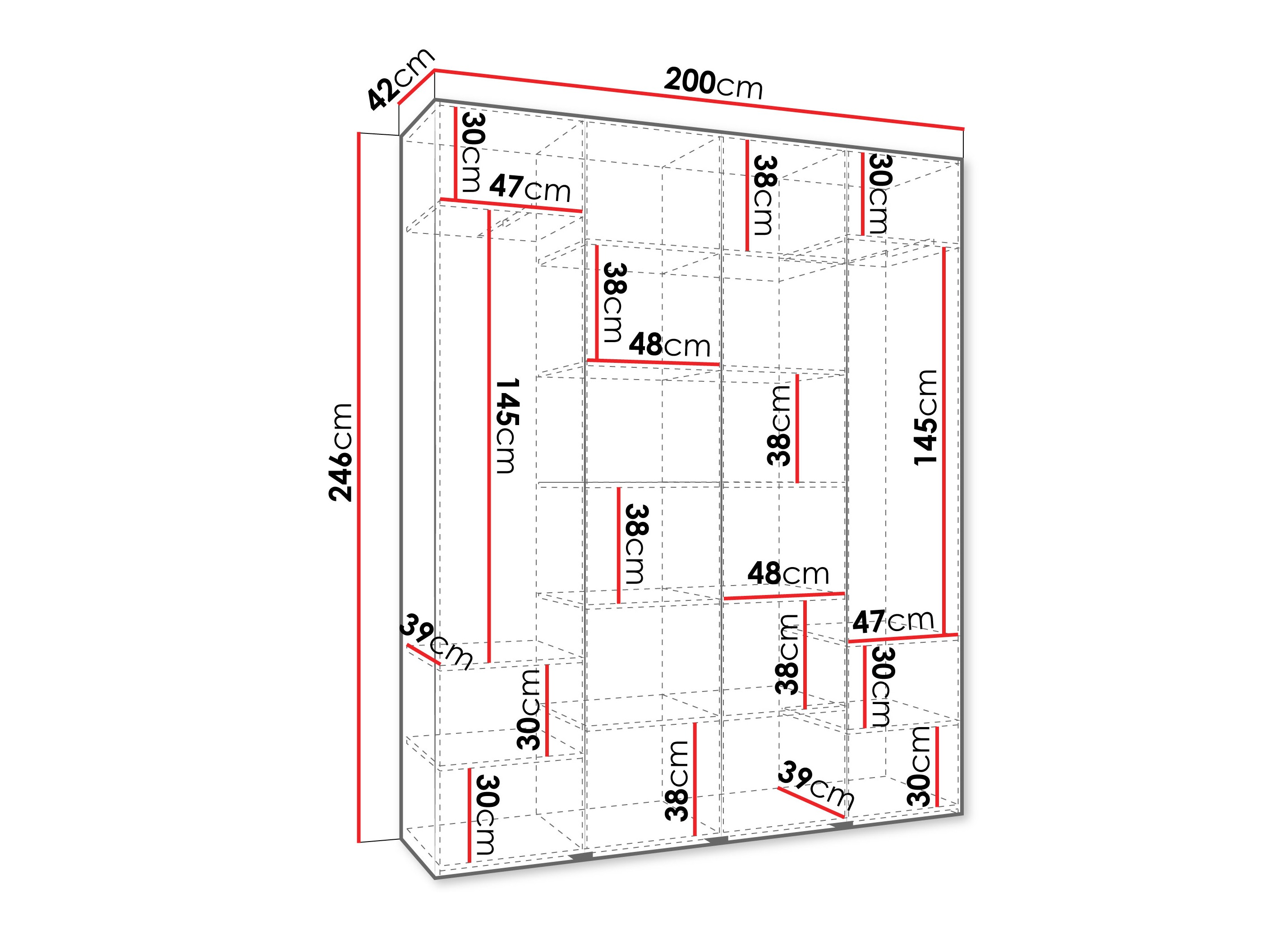 Skapis Hartford 574 (Kašmirs)