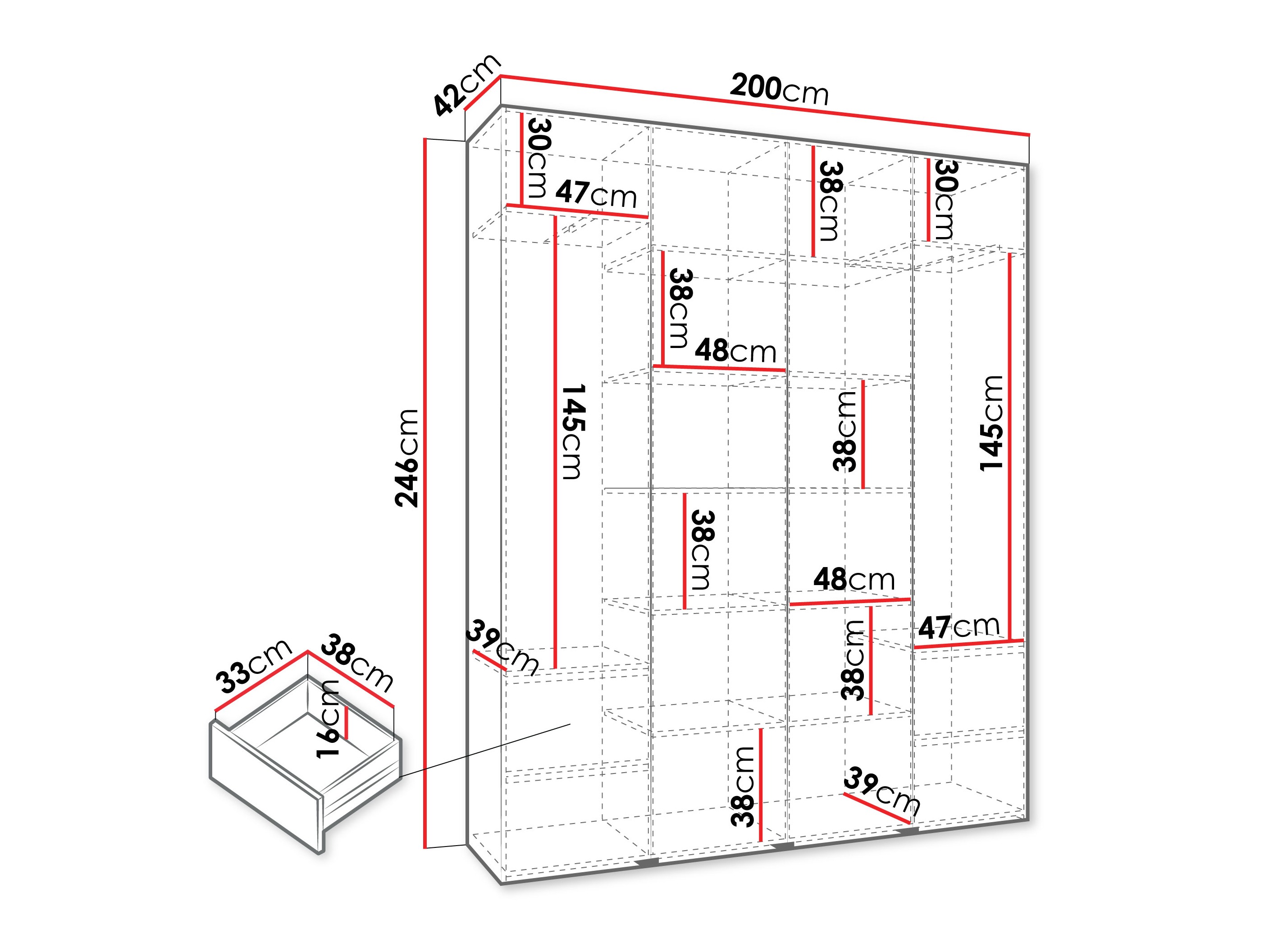Skapis Hartford 574 (Kašmirs)