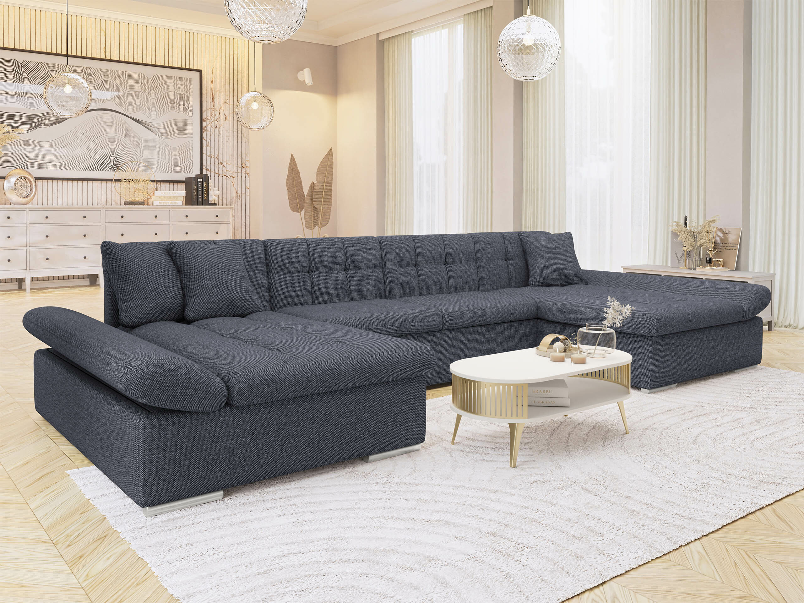 Stūra dīvāns Comfivo Ficus (Boss 12)