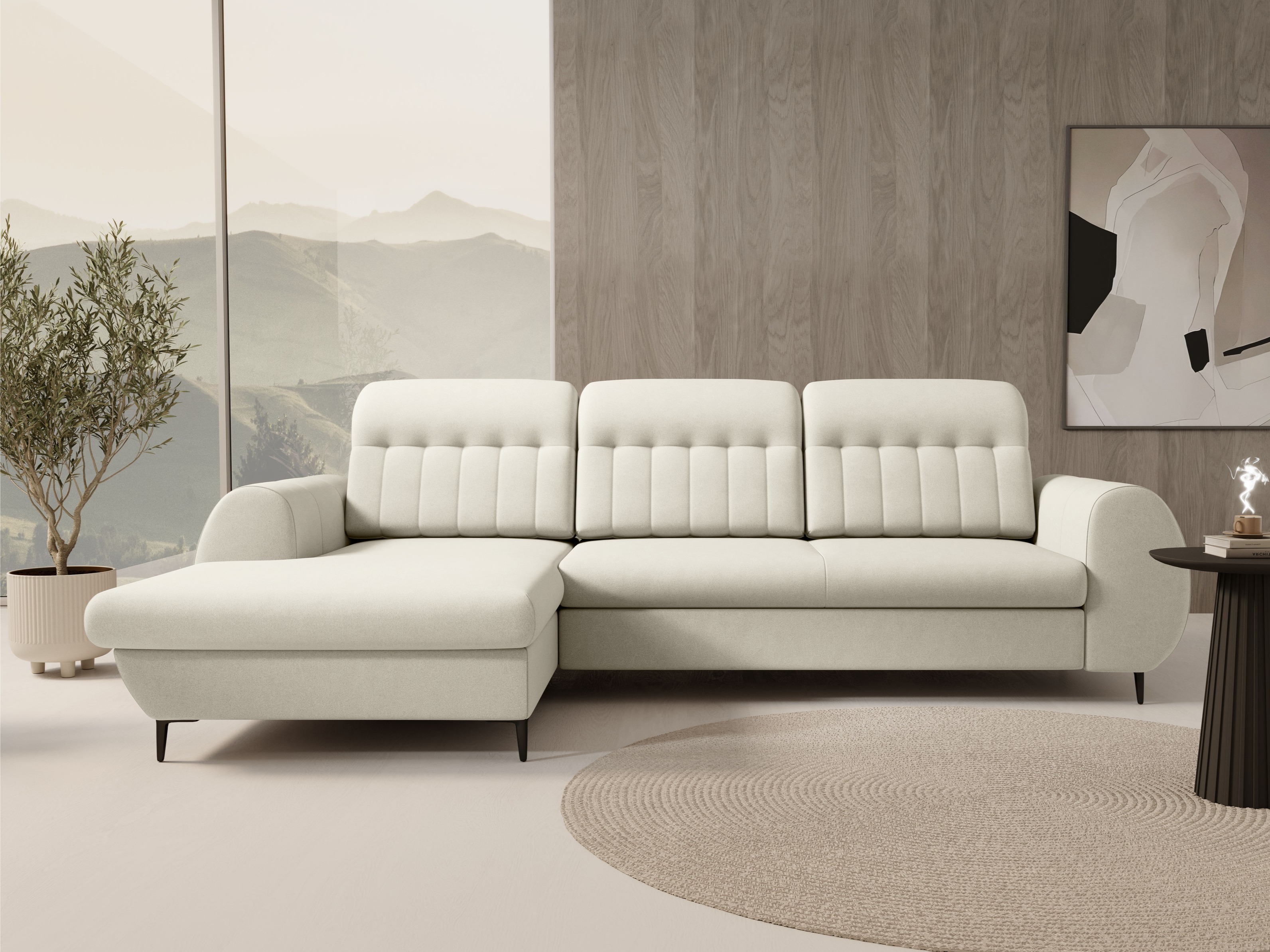 Угловой диван Kingston 195 (Castel 03)