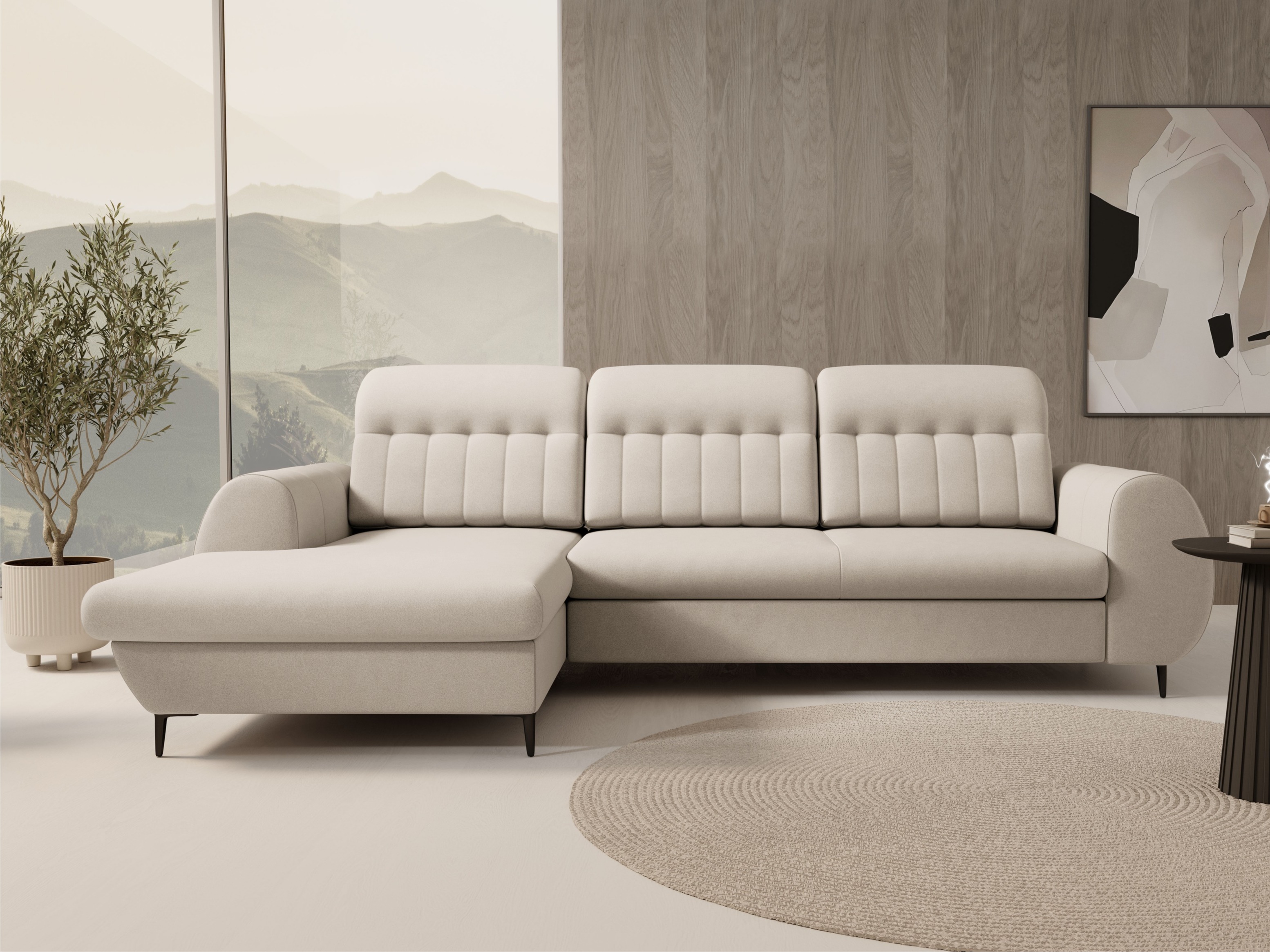 Угловой диван Kingston 195 (Castel 04)