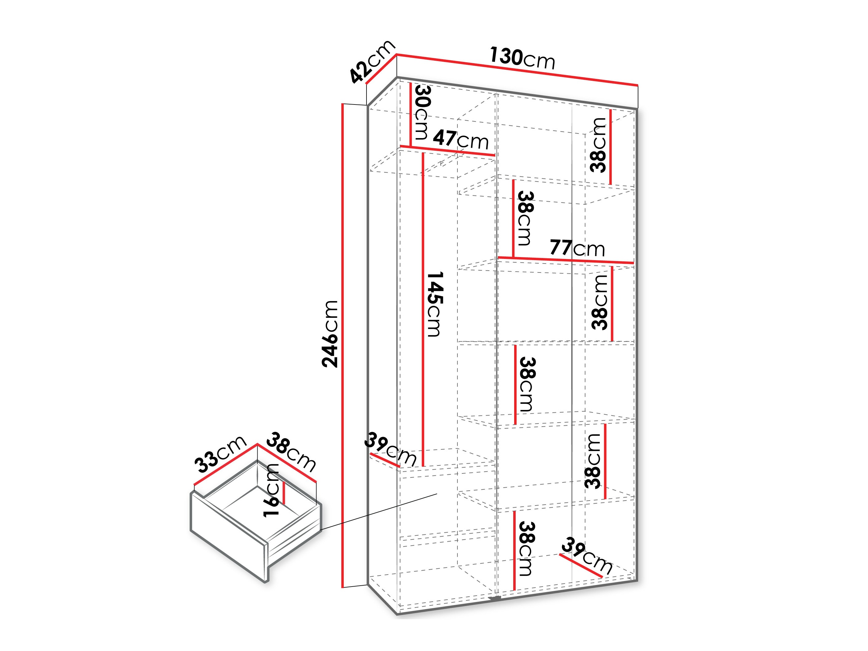 Skapis Hartford 544 (Kašmirs)