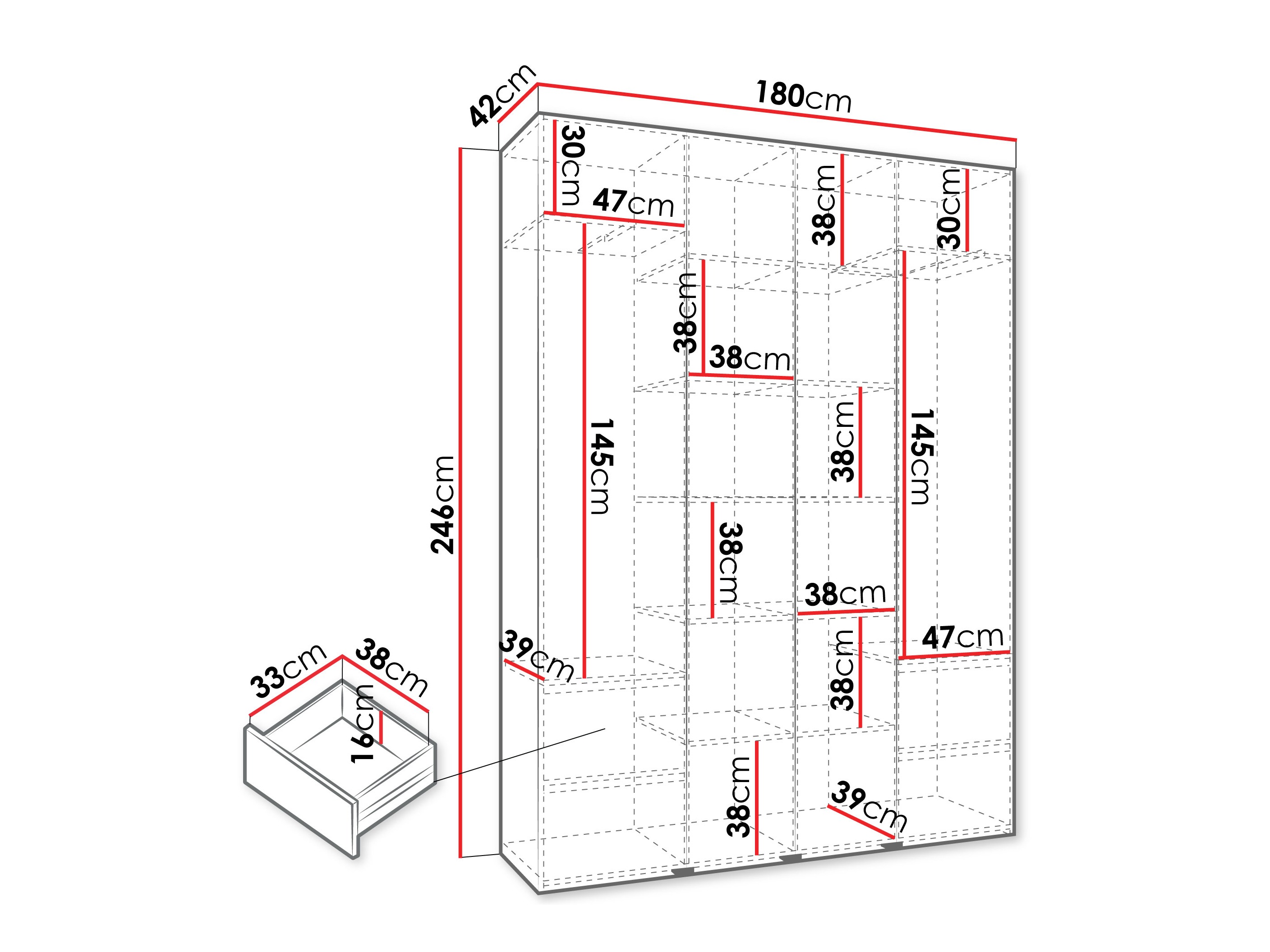 Skapis Hartford 554 (Kašmirs)