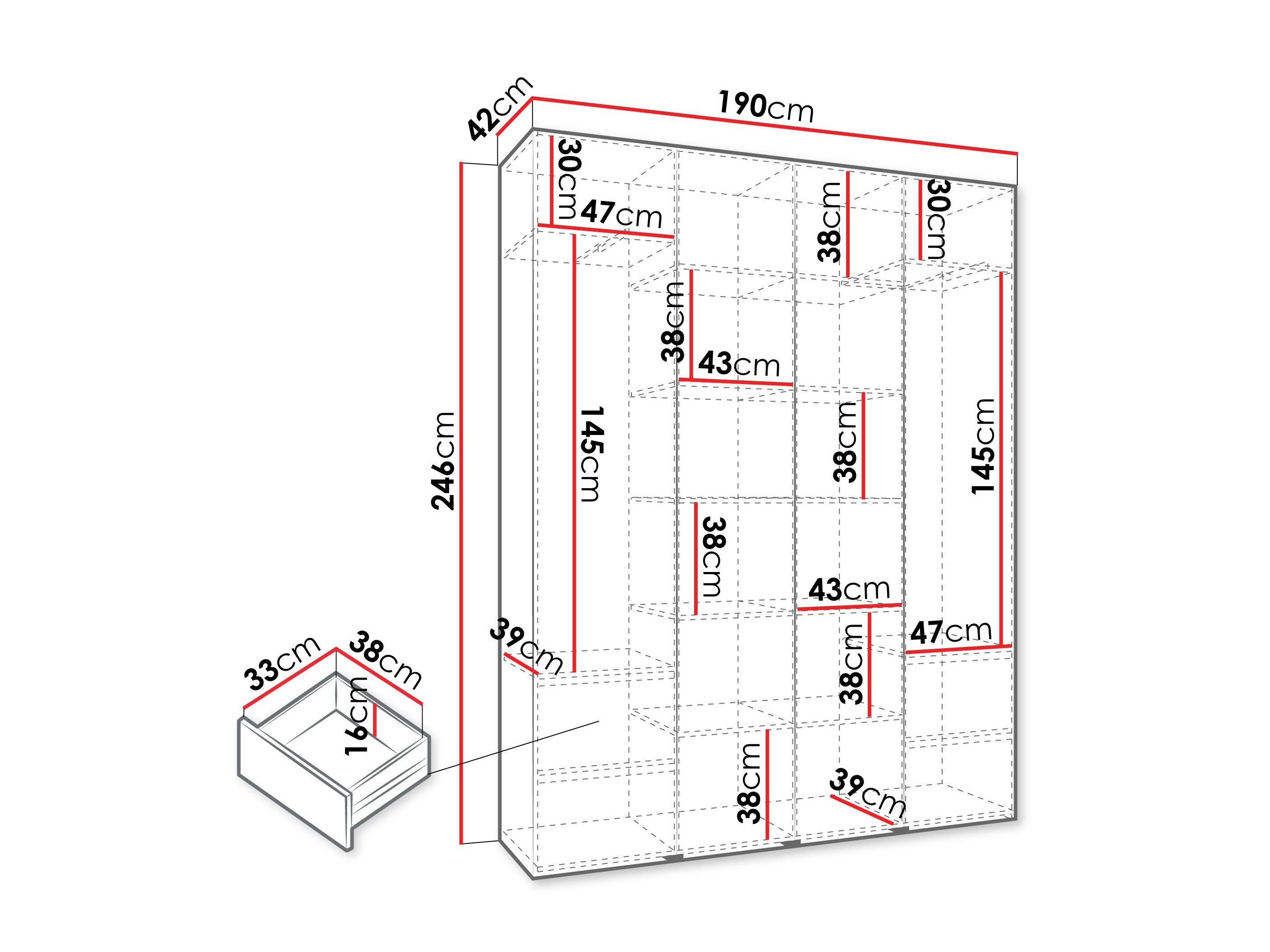 Skapis Hartford 554 (Kašmirs)