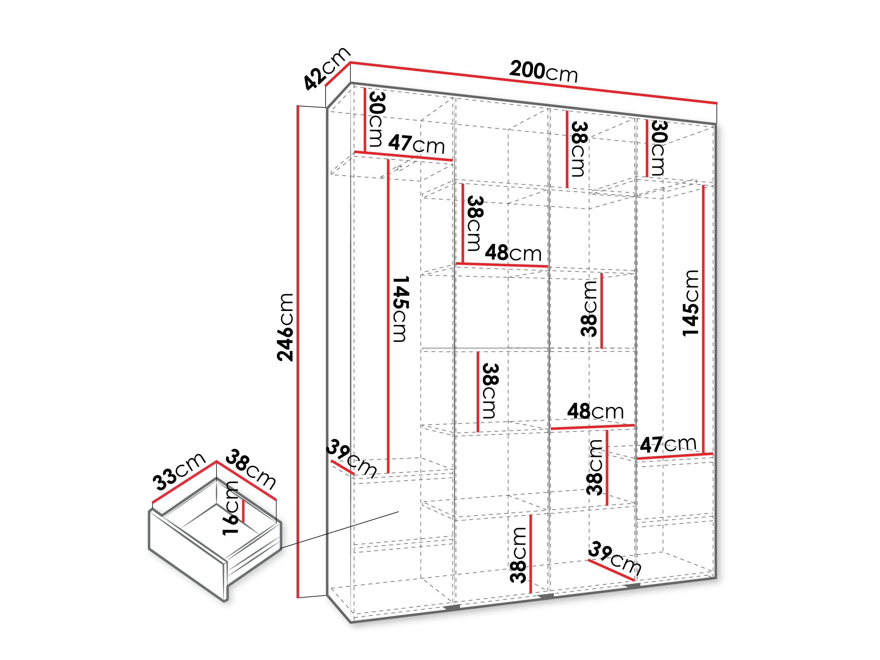 Skapis Hartford 554 (Kašmirs)