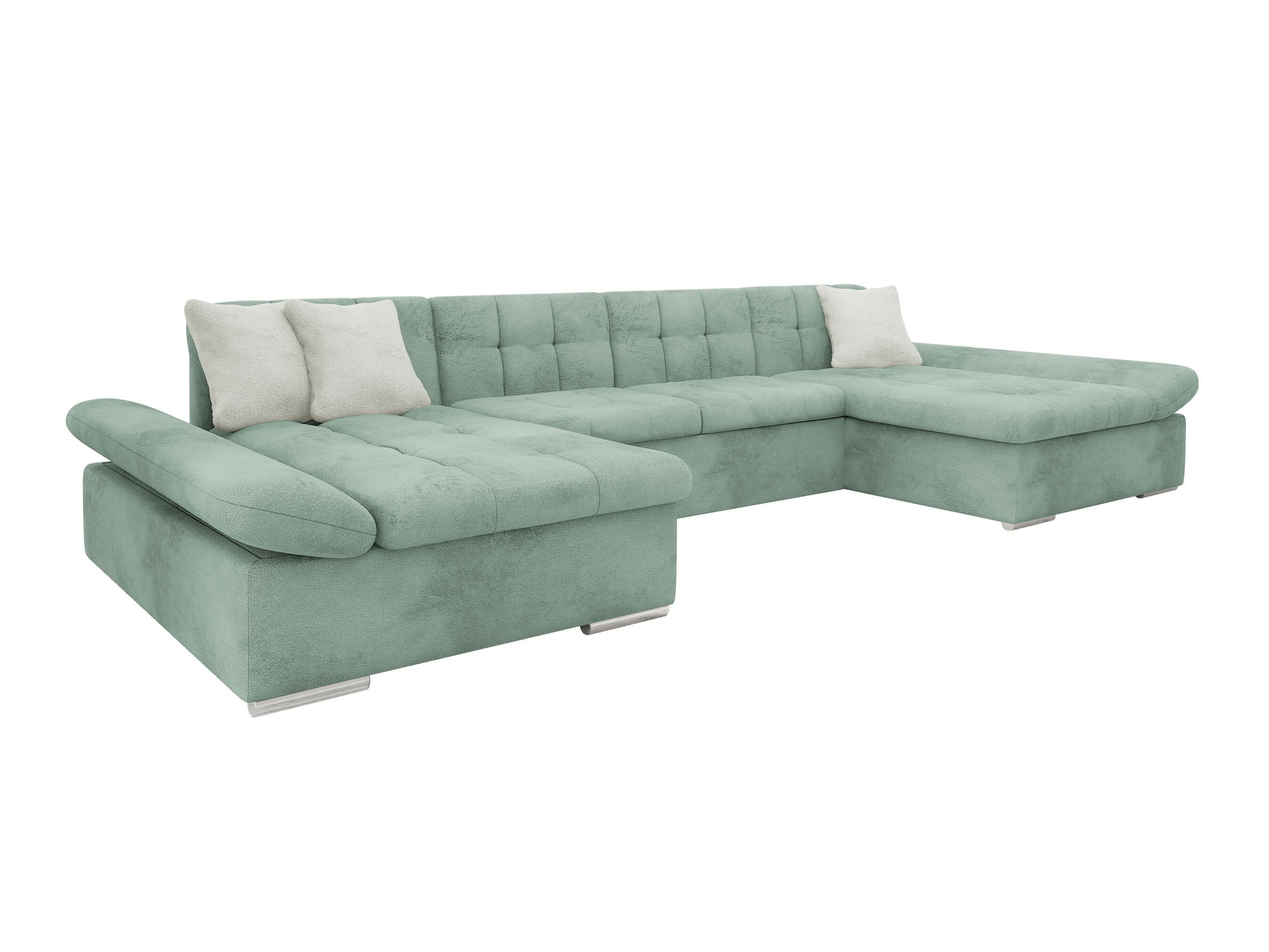 Stūra dīvāns Comfivo Ficus II (Sorriso 08 + Sorriso 06)