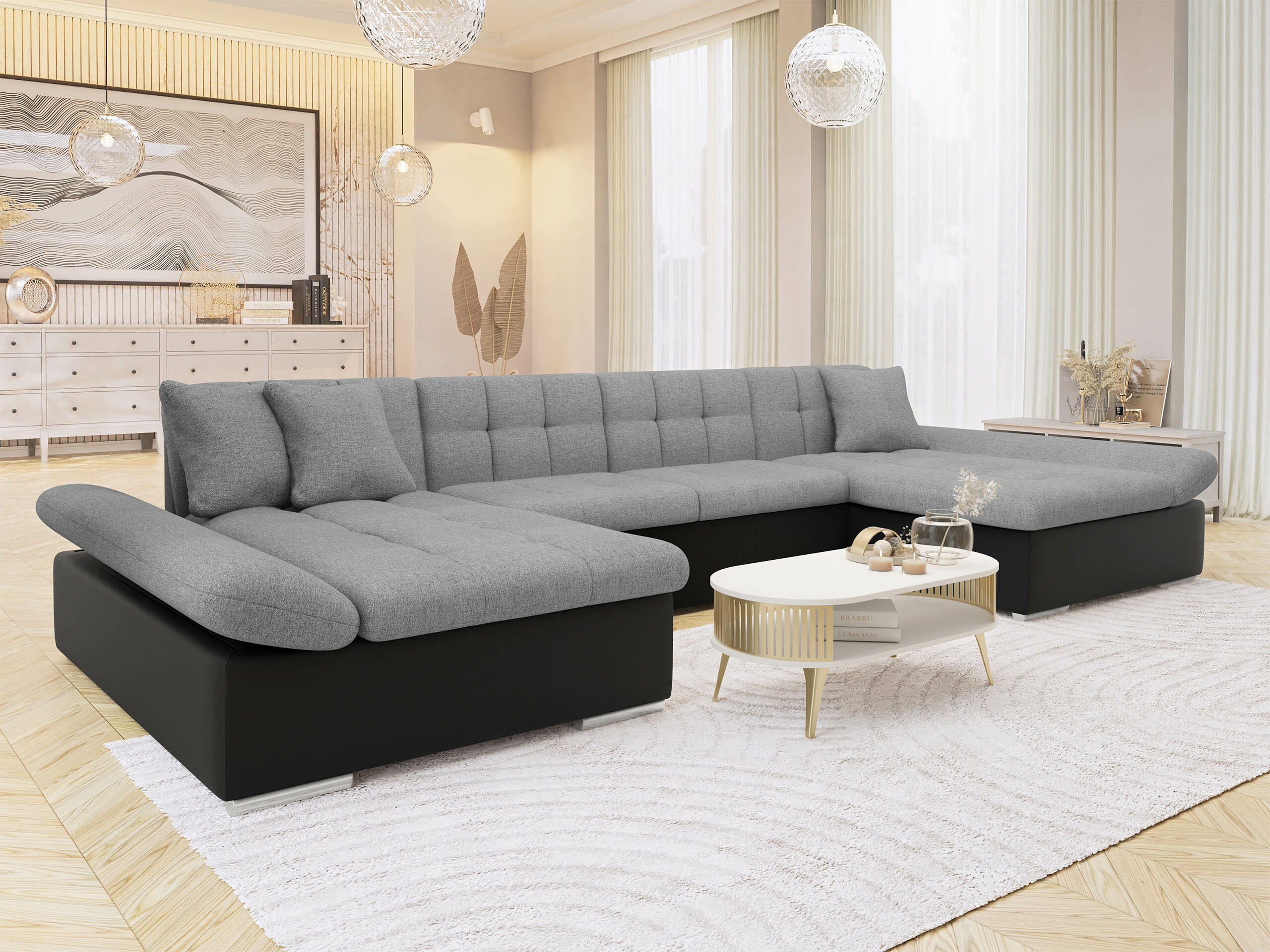 Stūra dīvāns Comfivo Ficus (Soft 011 + Soul 17)