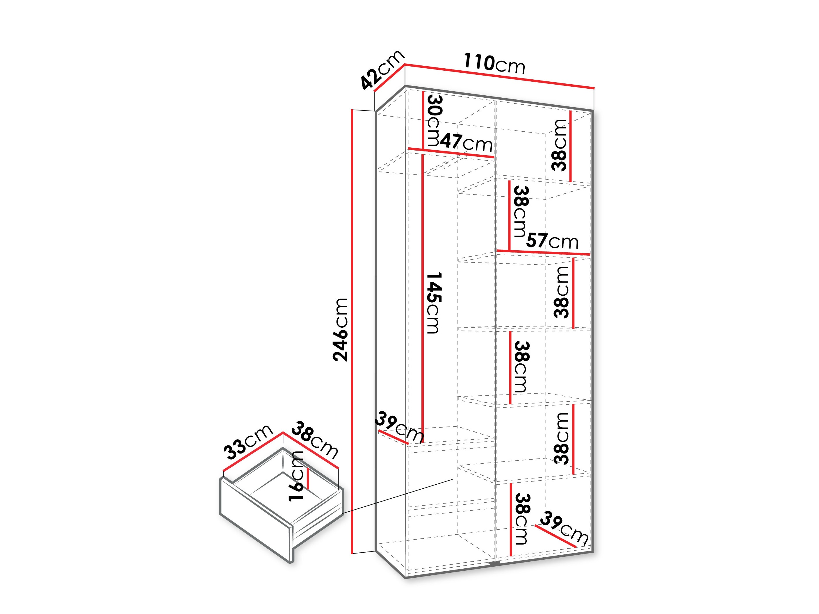 Skapis Hartford 562 (Kašmirs)