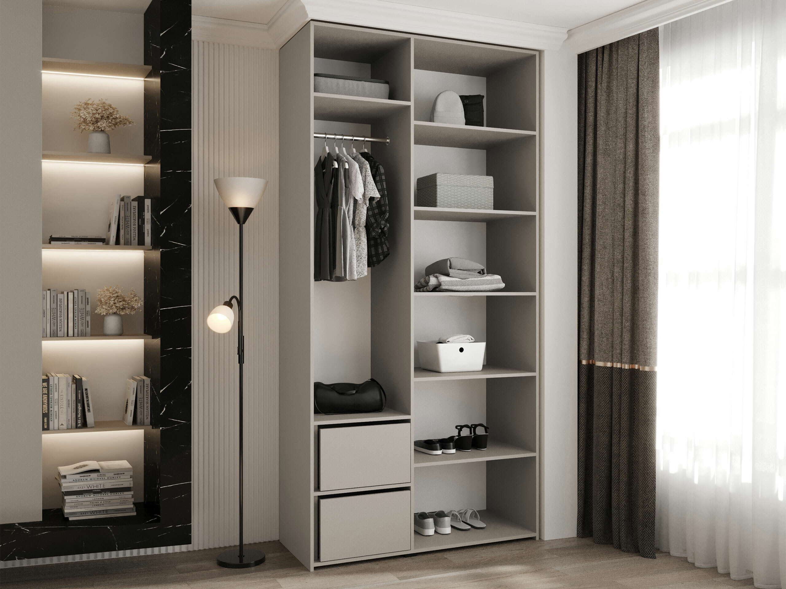 Skapis Hartford 563 (Balts)