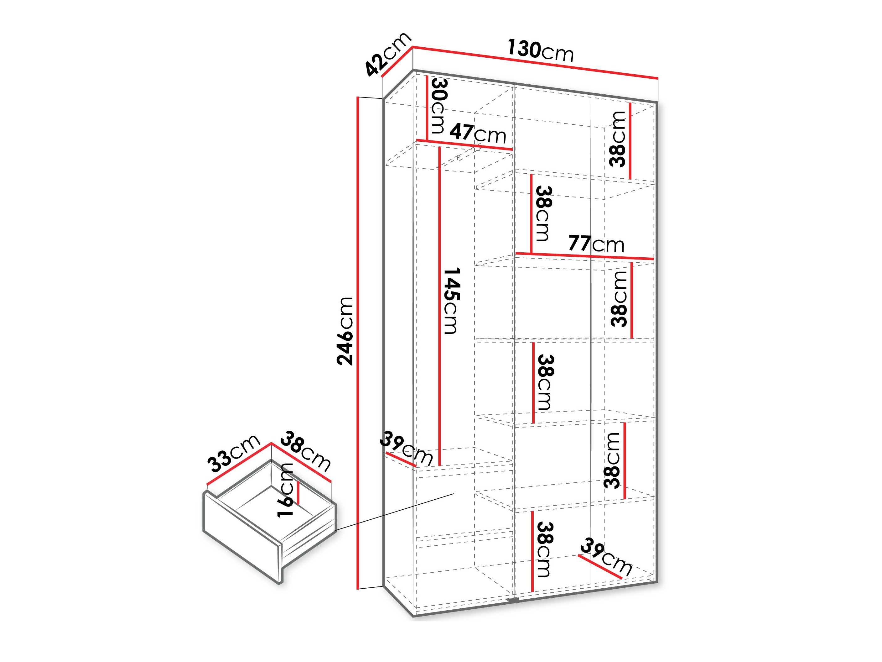 Skapis Hartford 563 (Kašmirs)