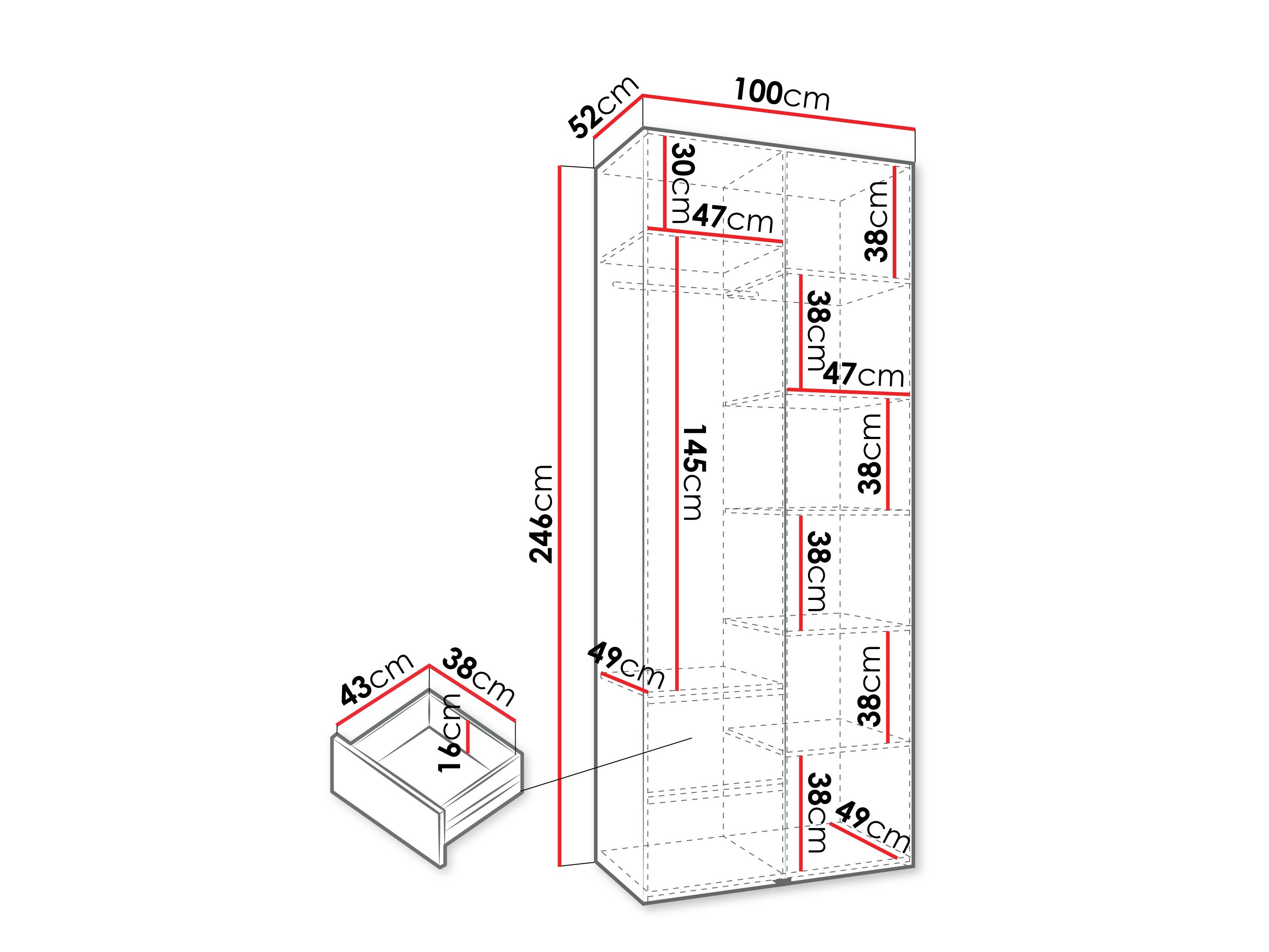Шкаф Hartford 569 (Кашемир)