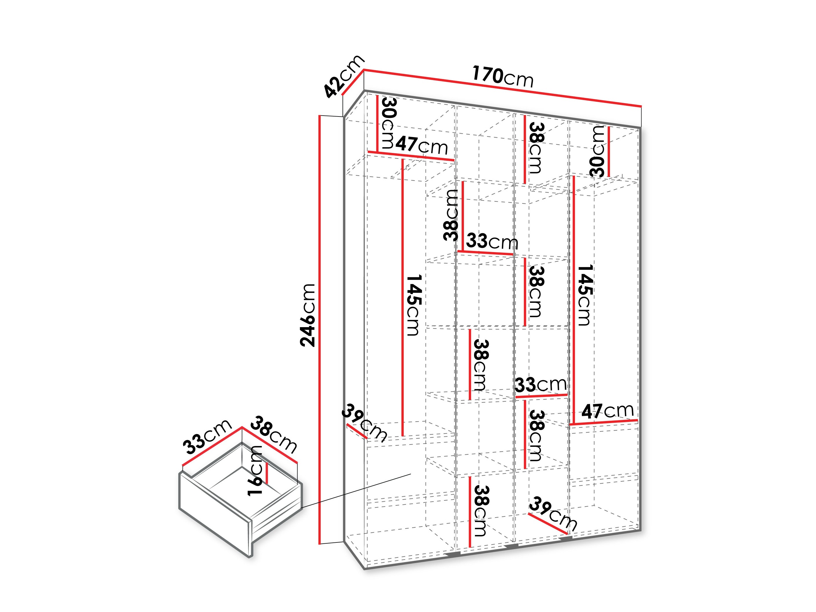 Skapis Hartford 564 (Kašmirs)