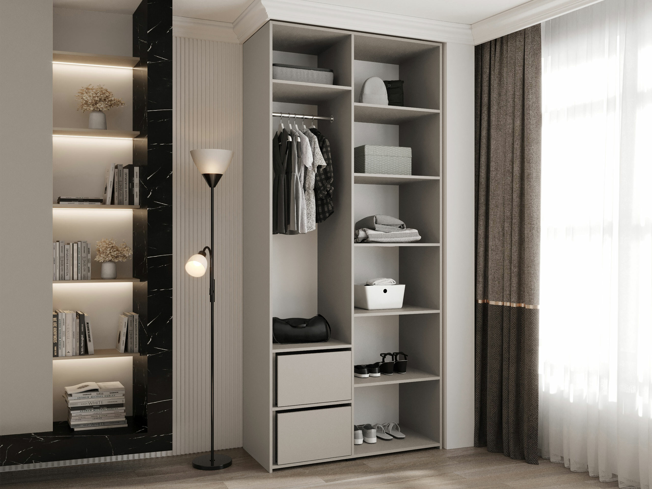 Skapis Hartford 569 (Balts)