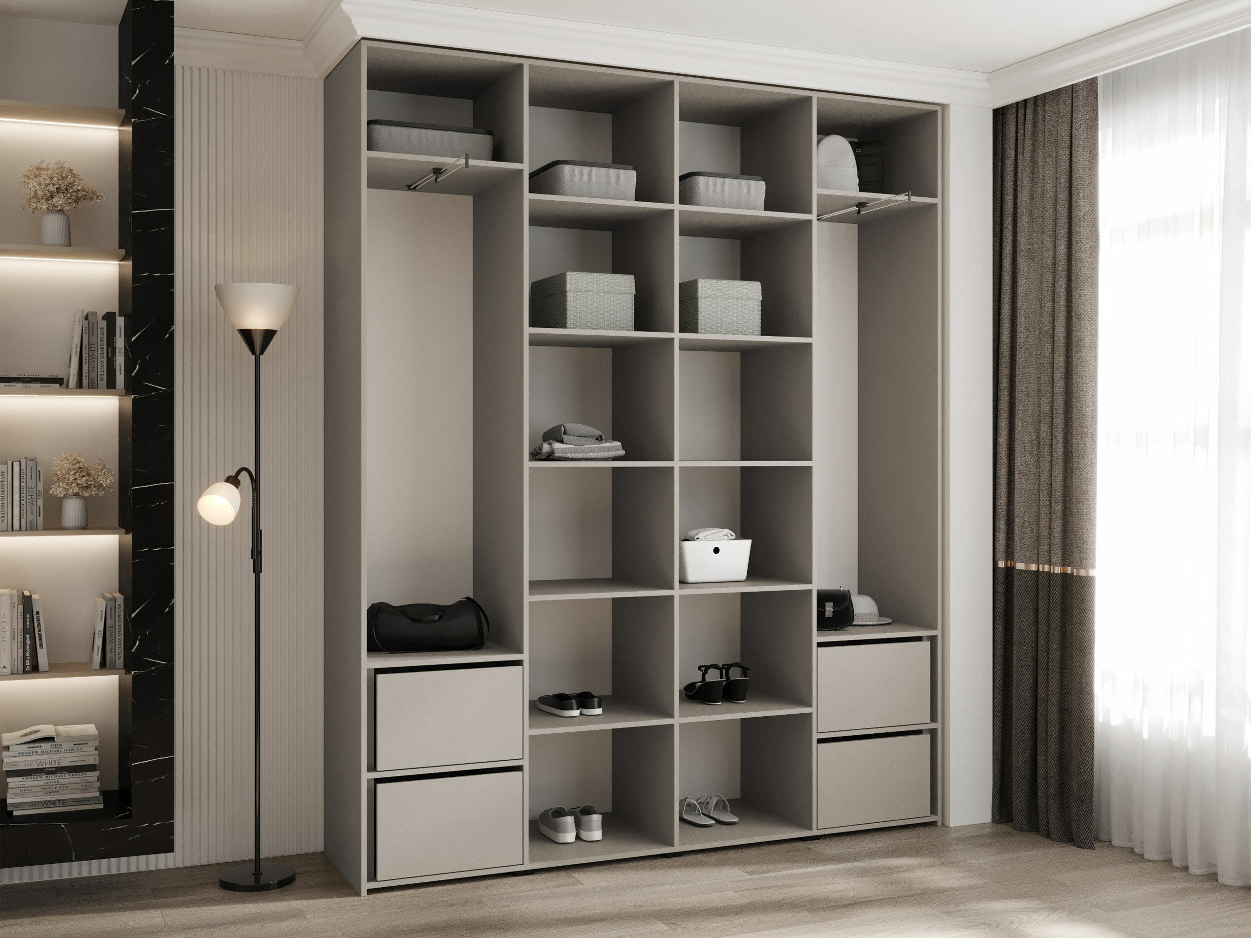 Skapis Hartford 570 (Balts)