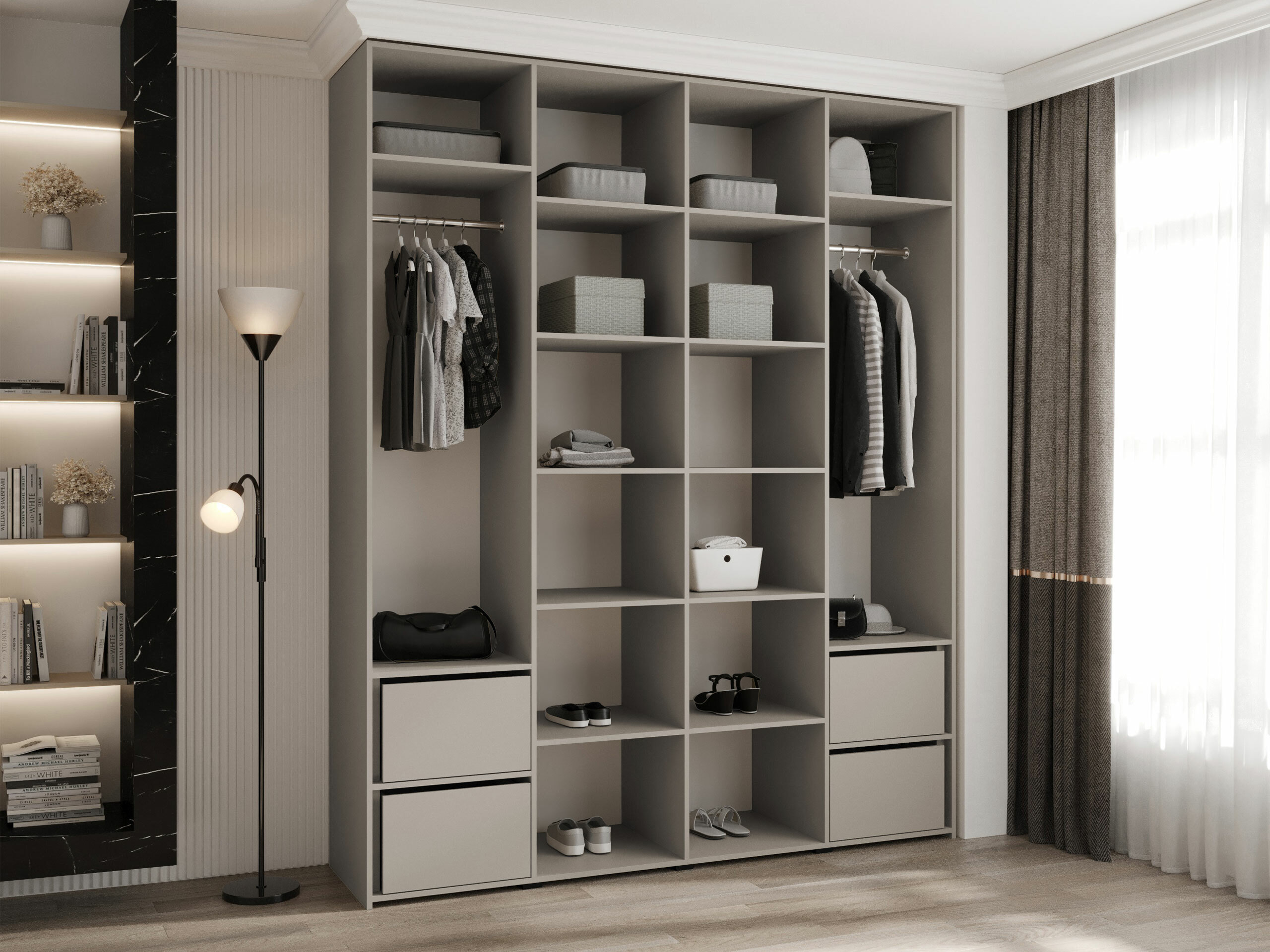 Skapis Hartford 570 (Balts)