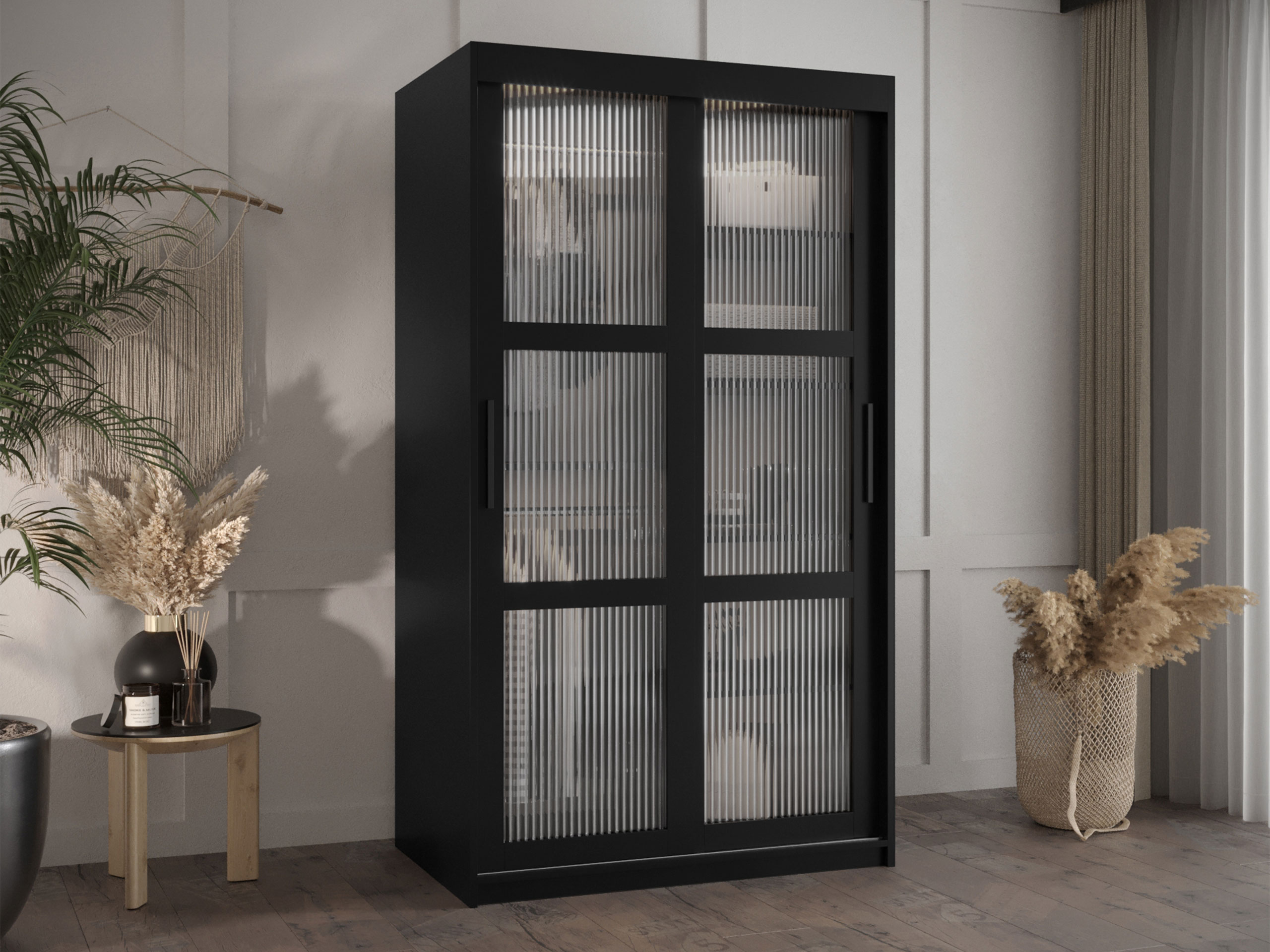 Skapis Hartford 575 (Melns)