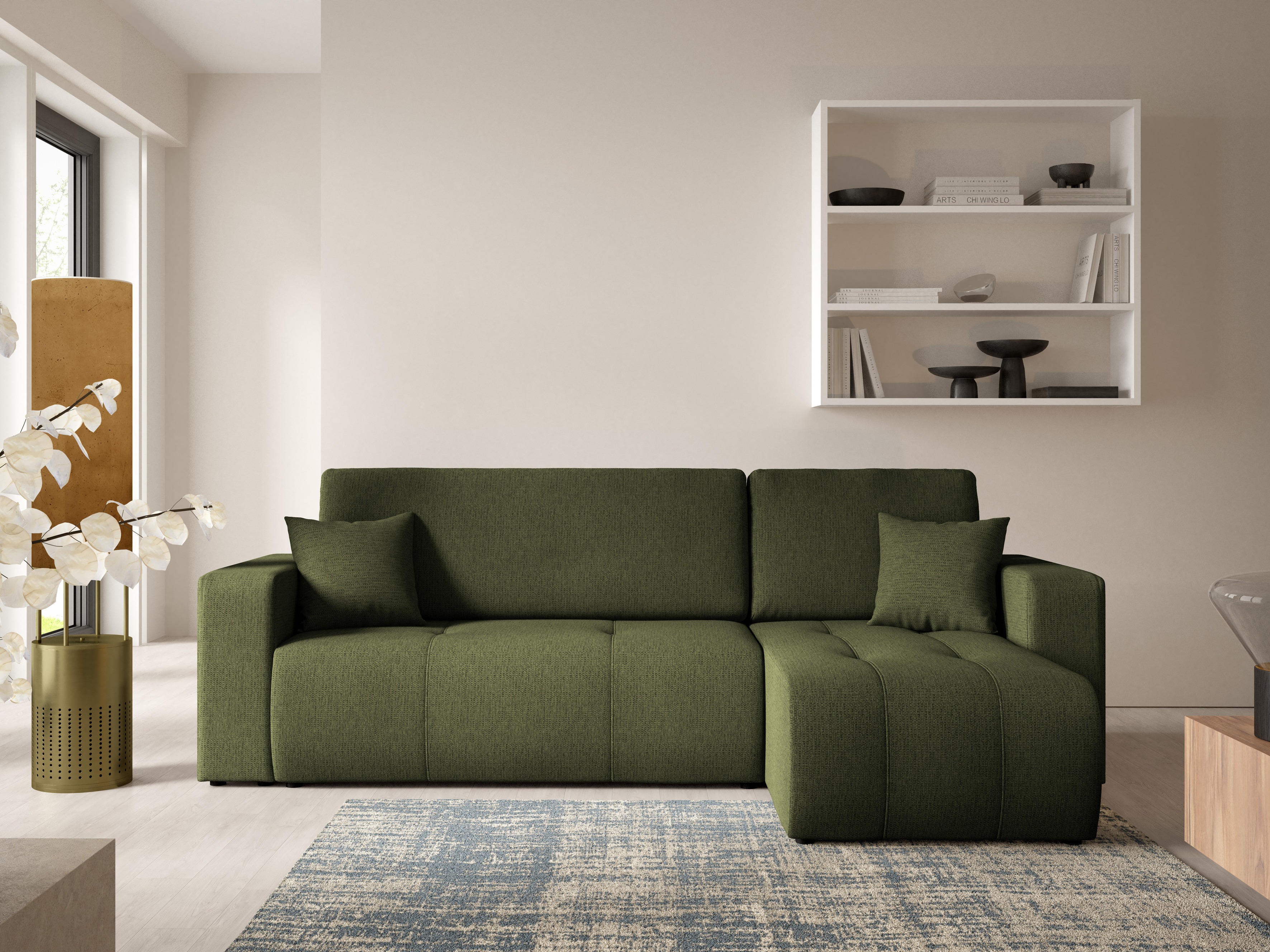 Stūra dīvāns Franklin 186 (Aragon 39)