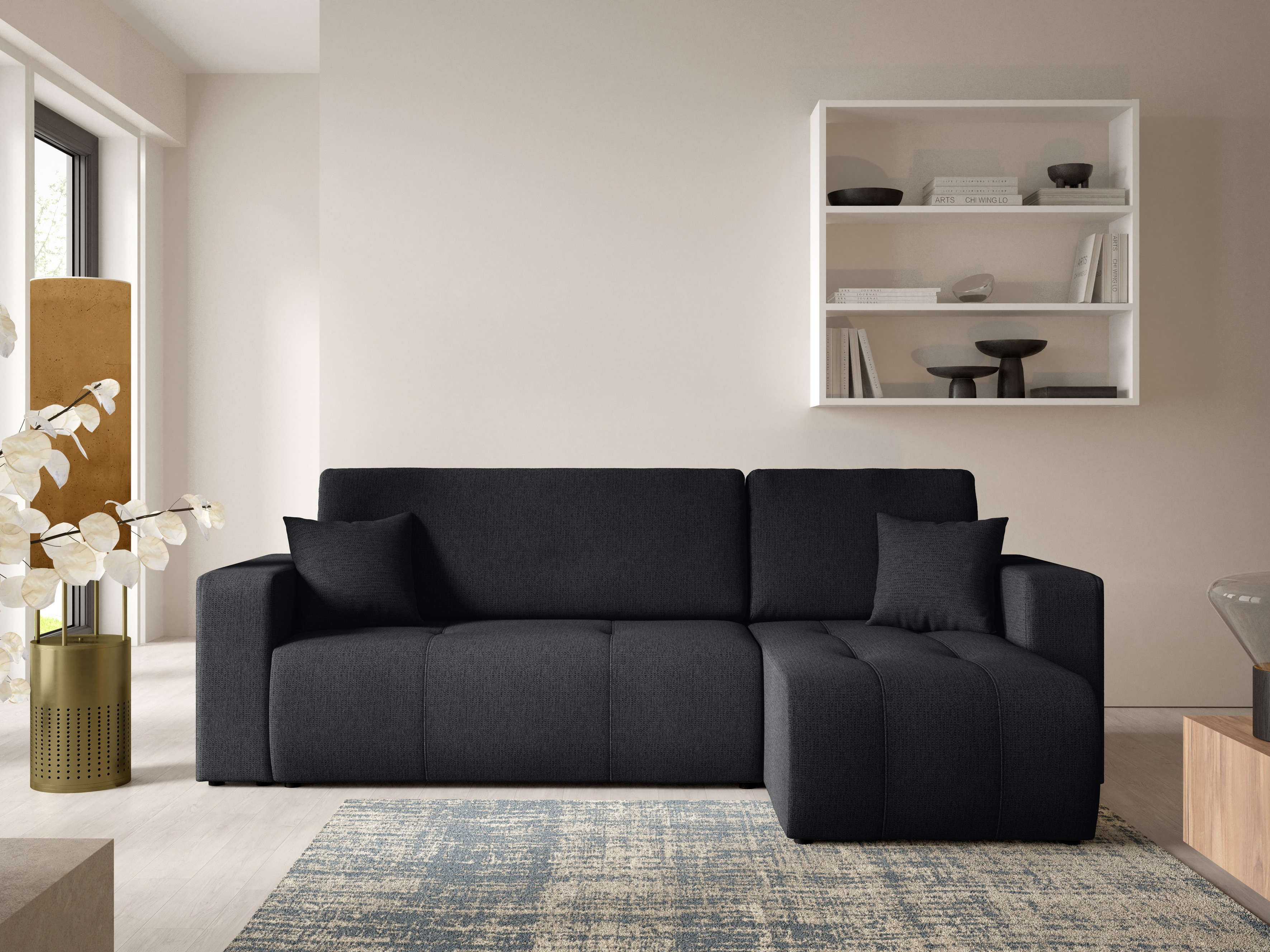 Stūra dīvāns Franklin 186 (Aragon 99)