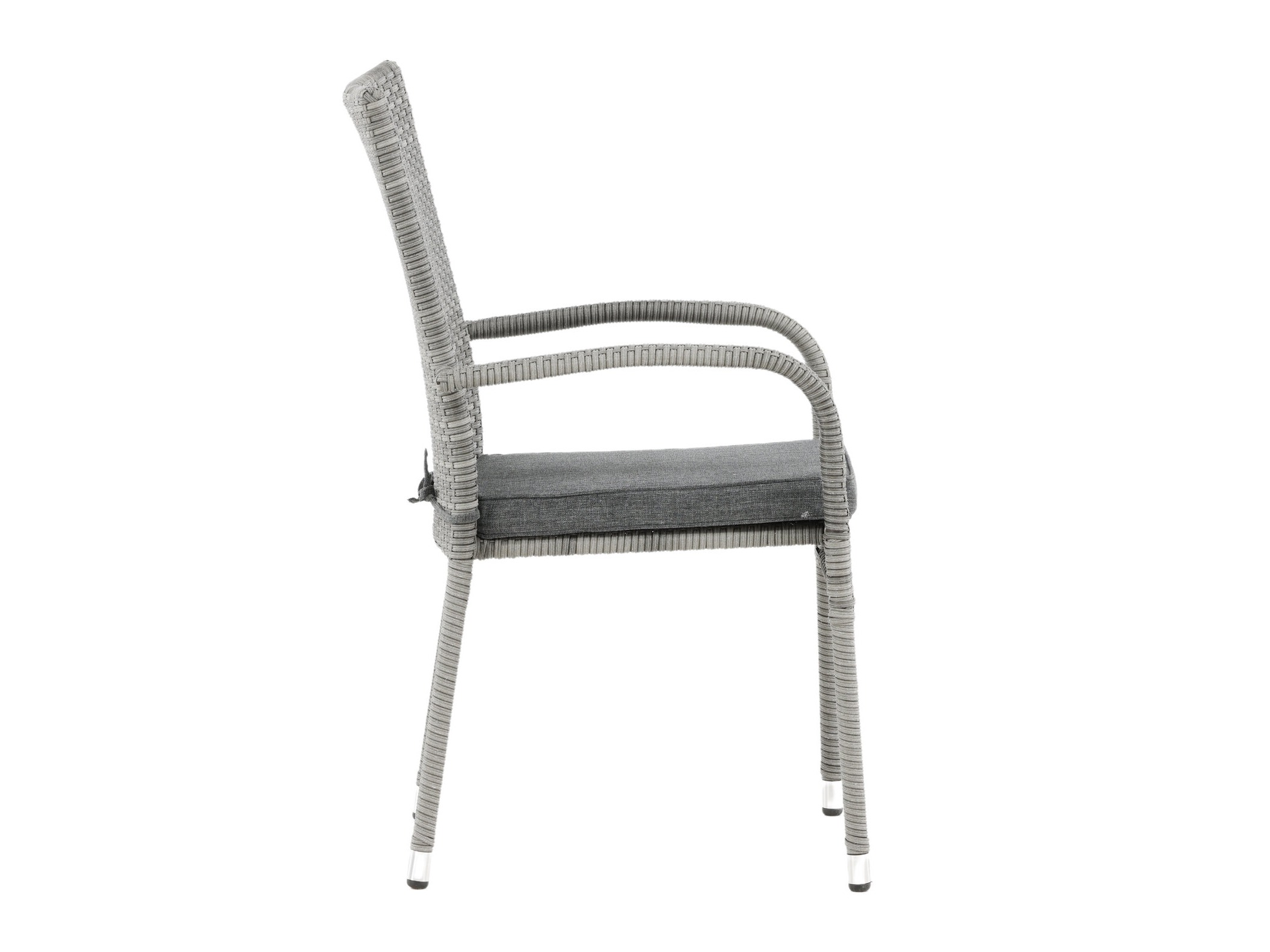 Dārza krēsls Dallas 736 (Pelēks)