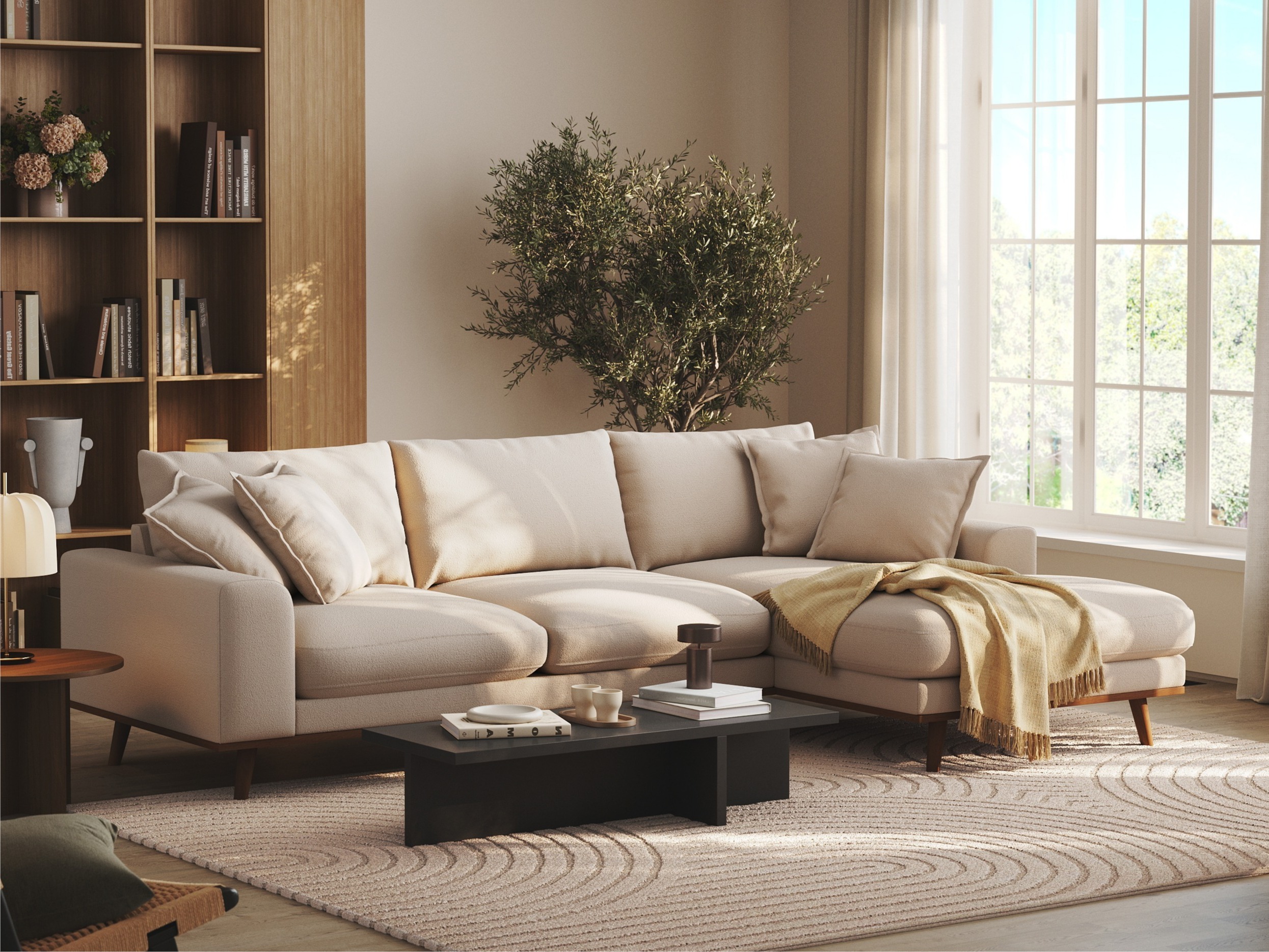 Stūra dīvāns Seattle 216 (Loop 01)