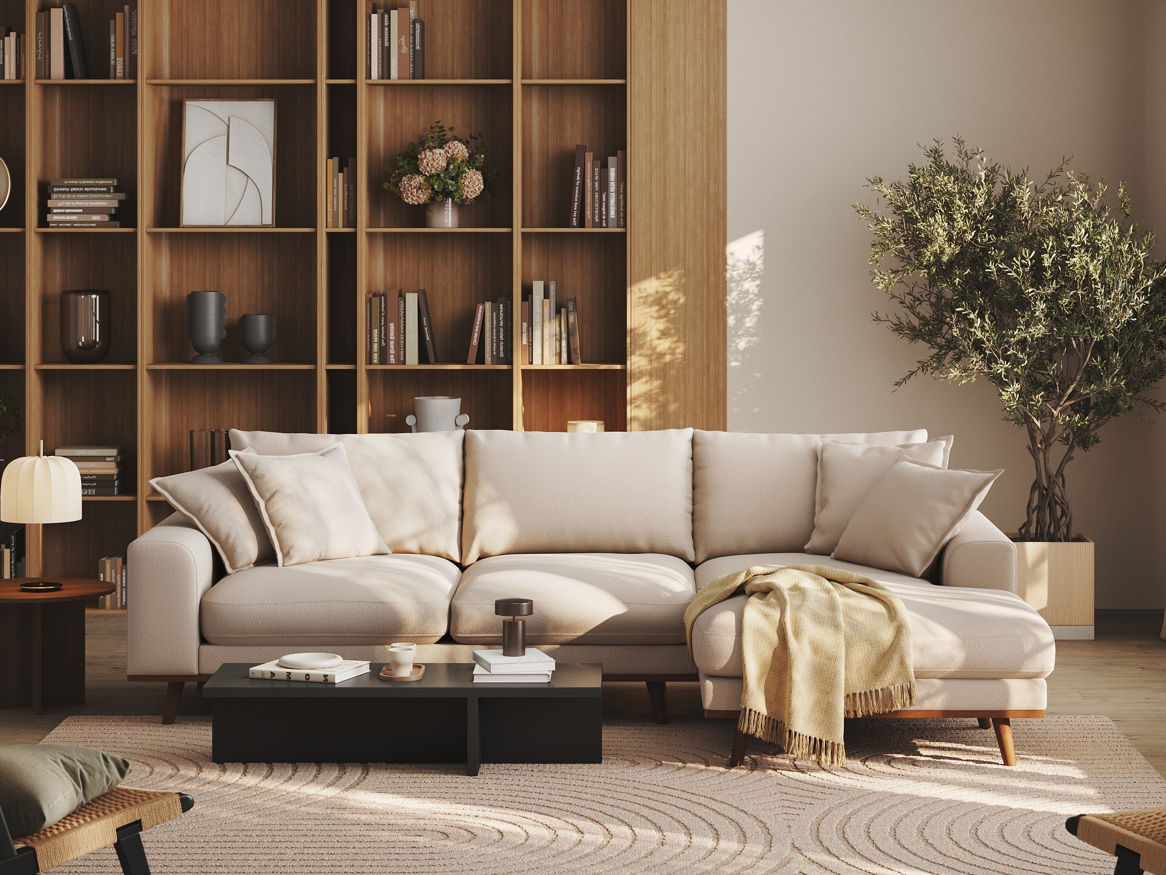 Stūra dīvāns Seattle 216 (Loop 01)