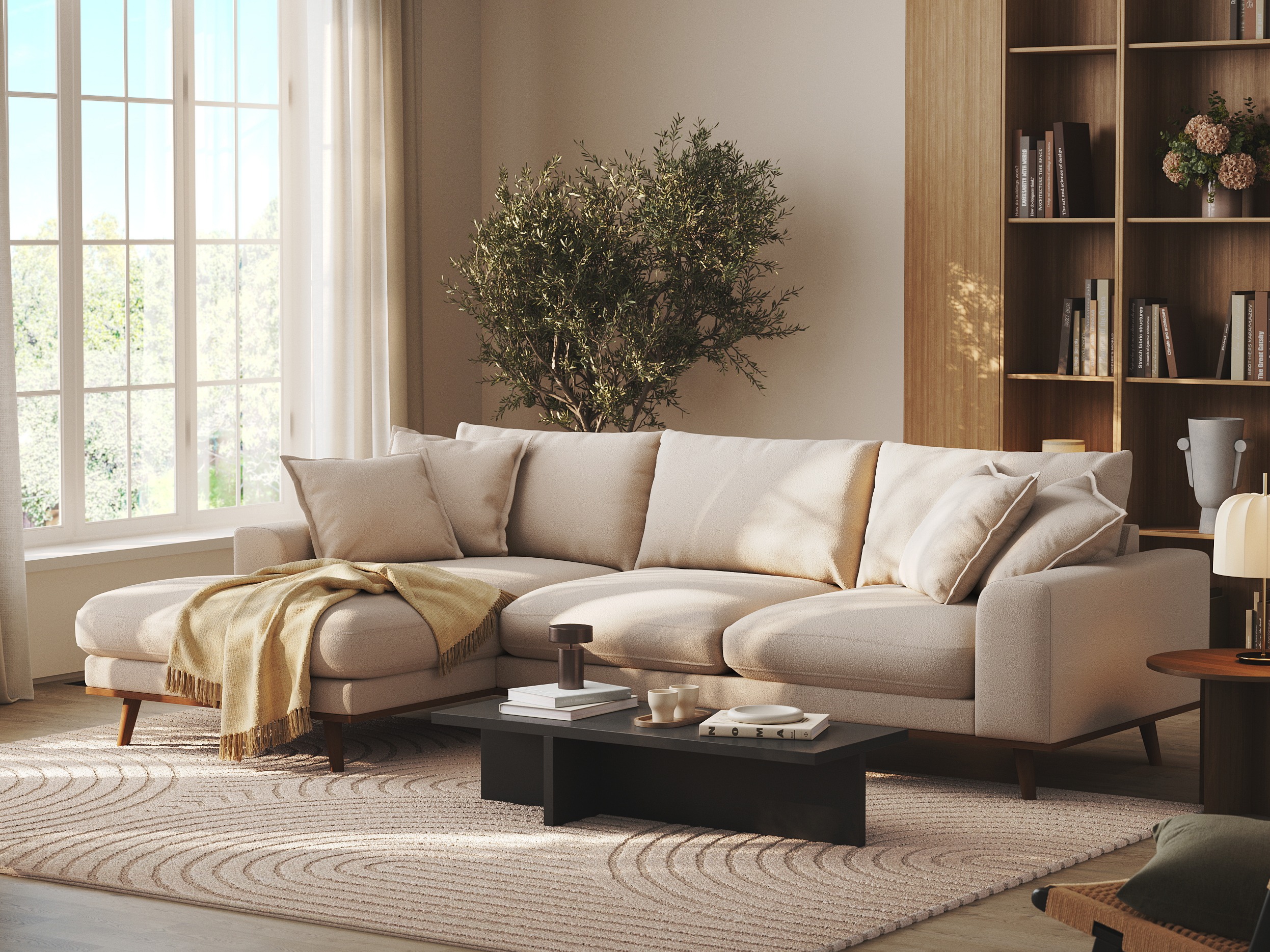 Угловой диван Seattle 216 (Loop 01)