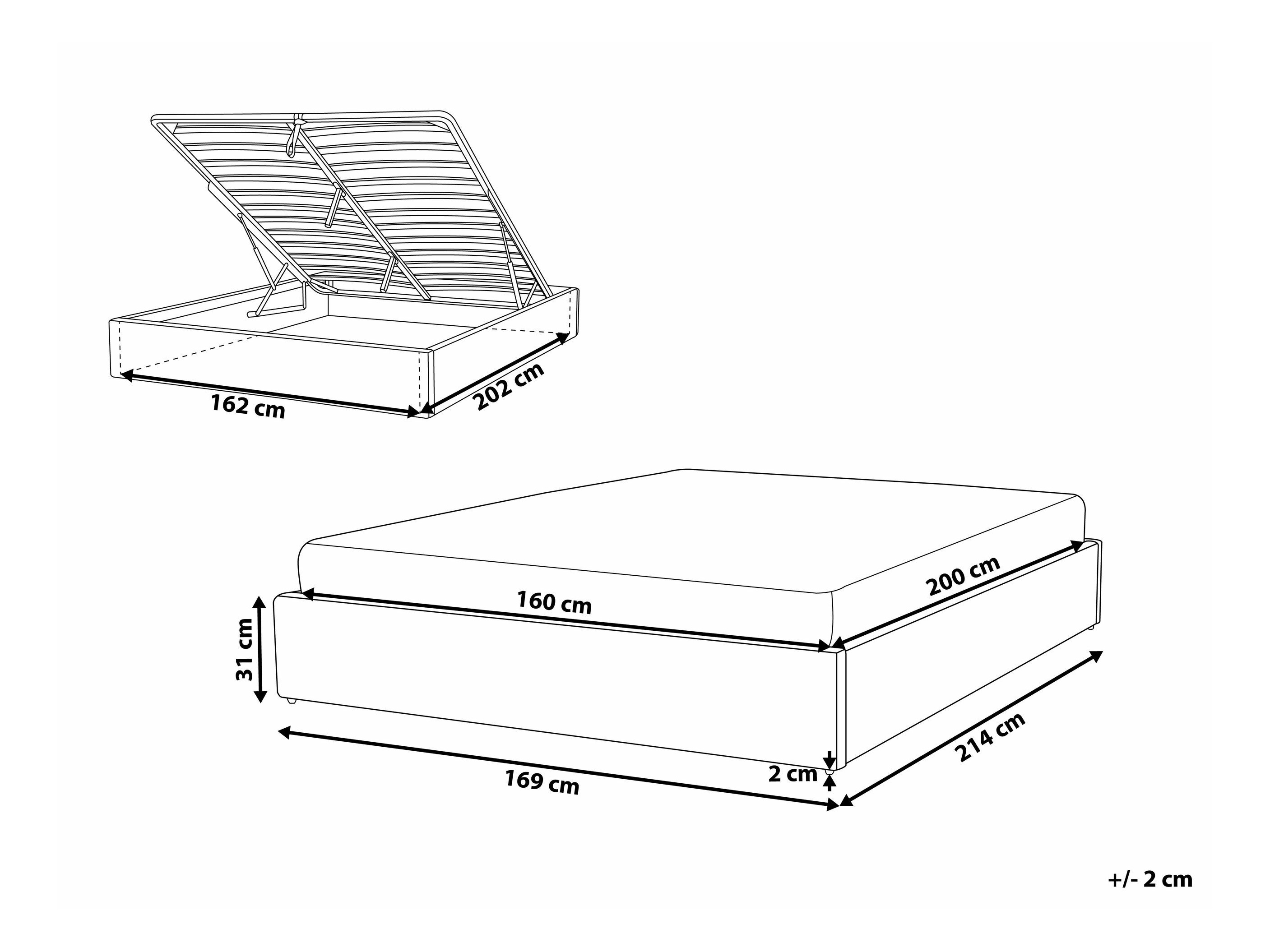 Кровать Berwyn 1567 (Серый)