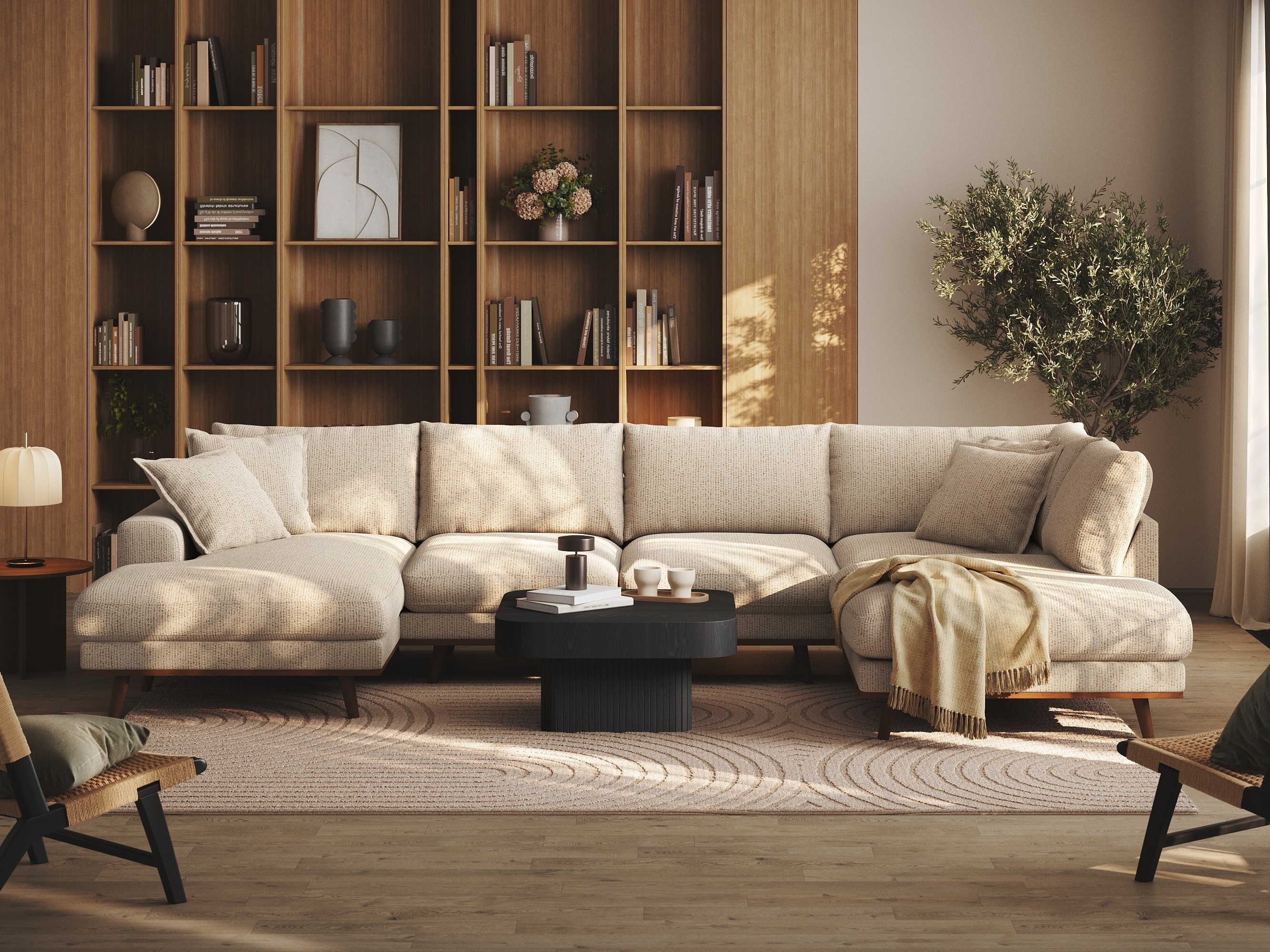 Stūra dīvāns Seattle 217 (Silencio 06)