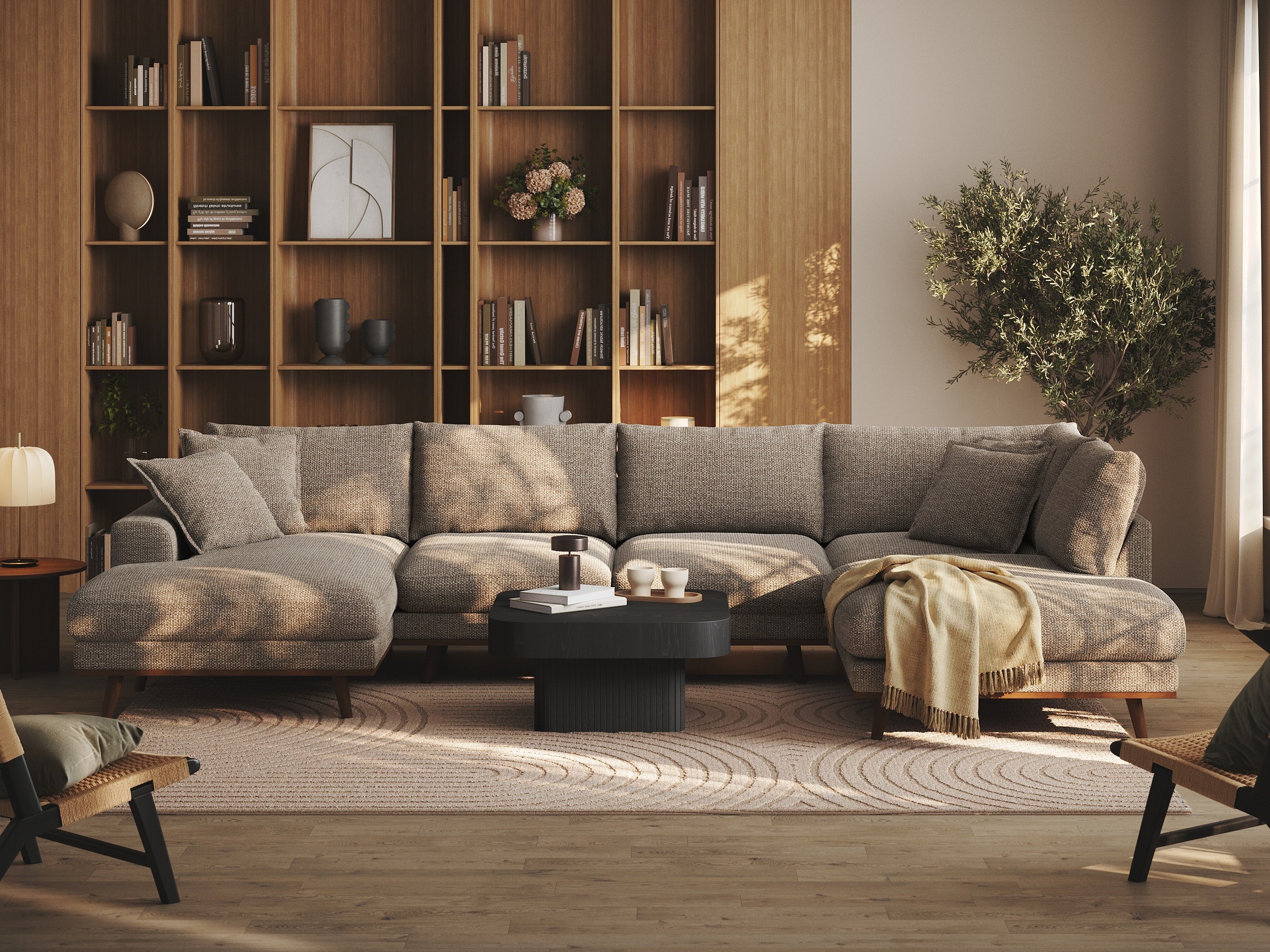 Stūra dīvāns Seattle 217 (Silencio 19)