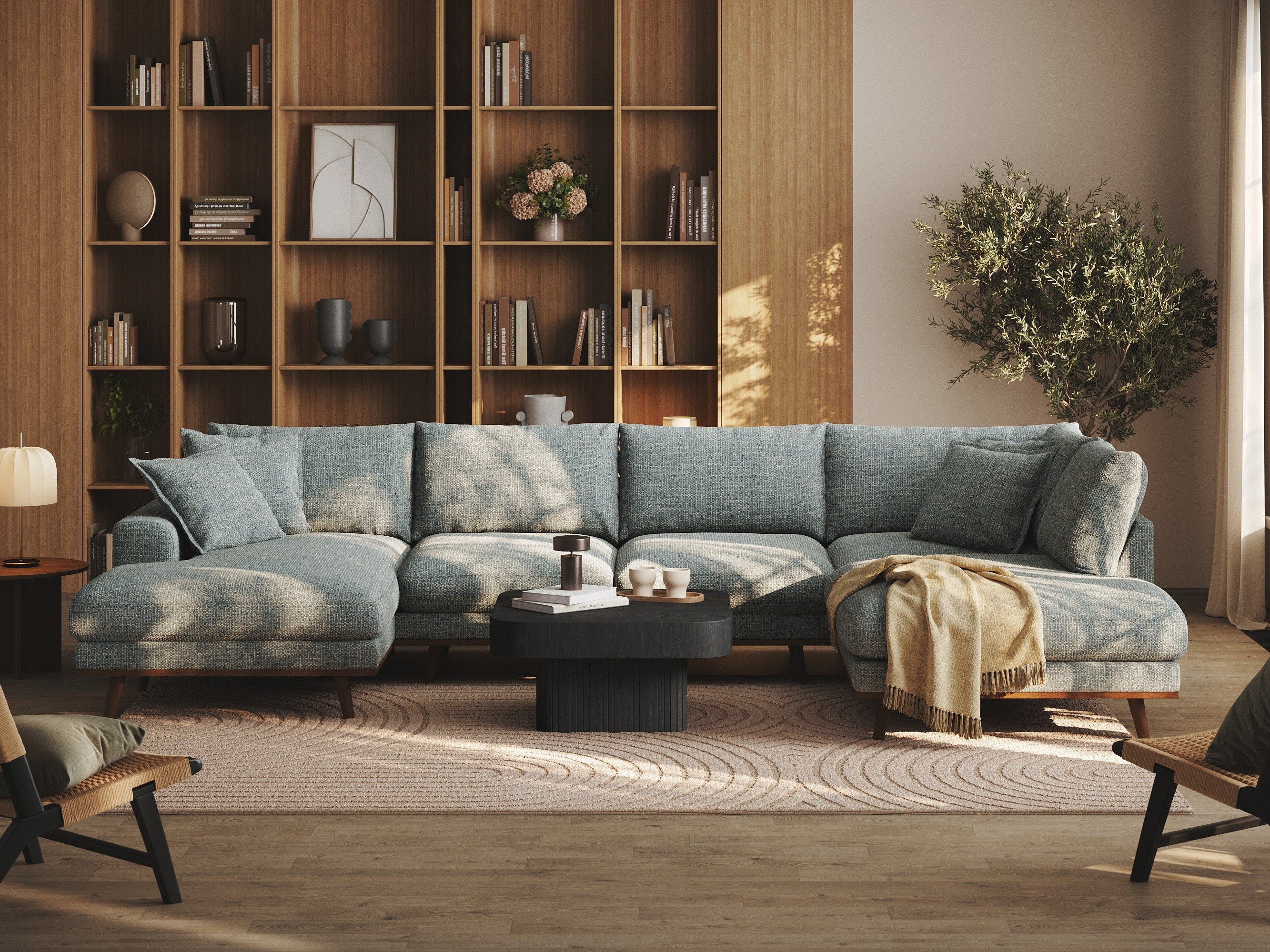 Stūra dīvāns Seattle 217 (Silencio 72)