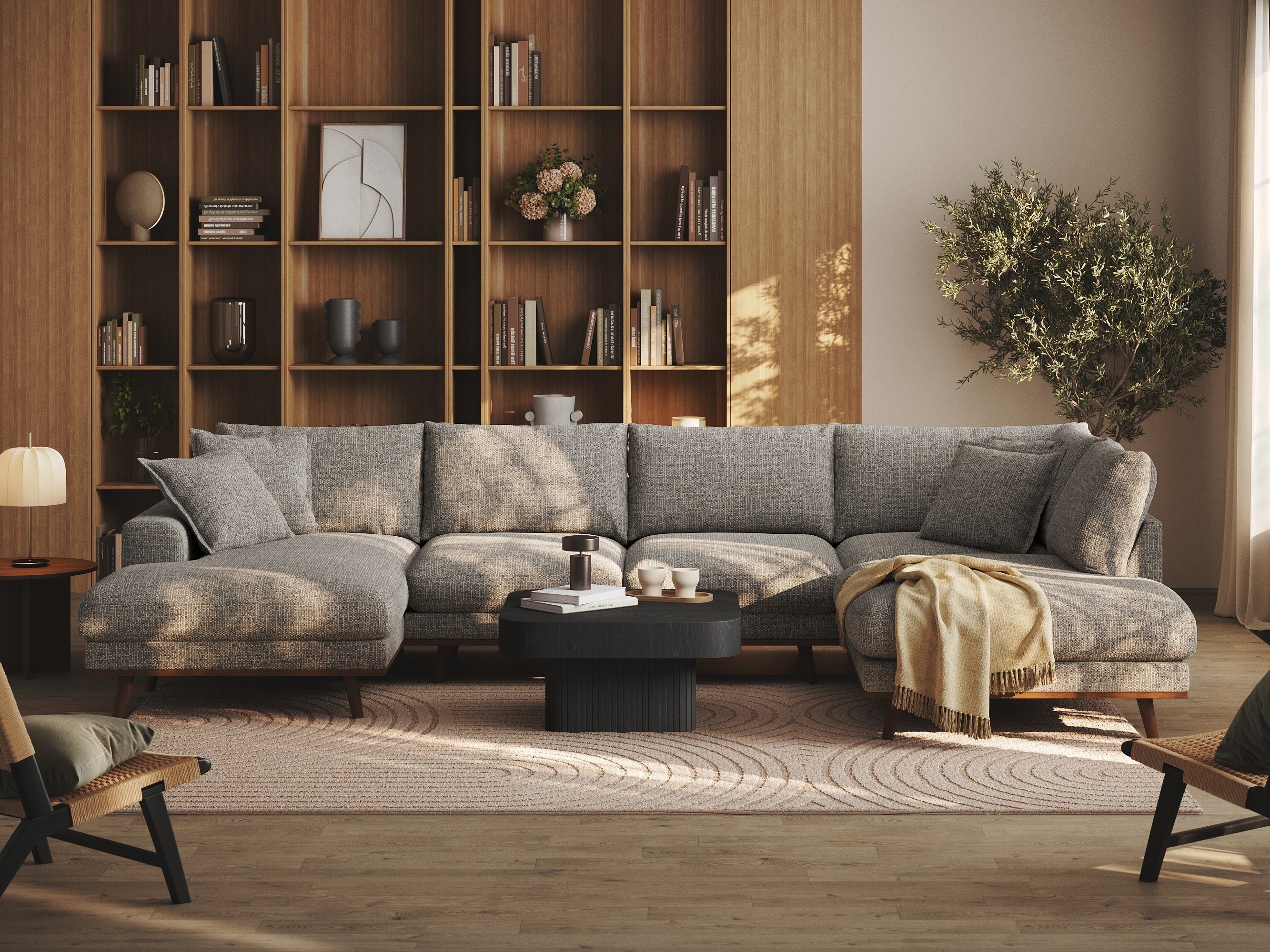 Stūra dīvāns Seattle 217 (Silencio 86)