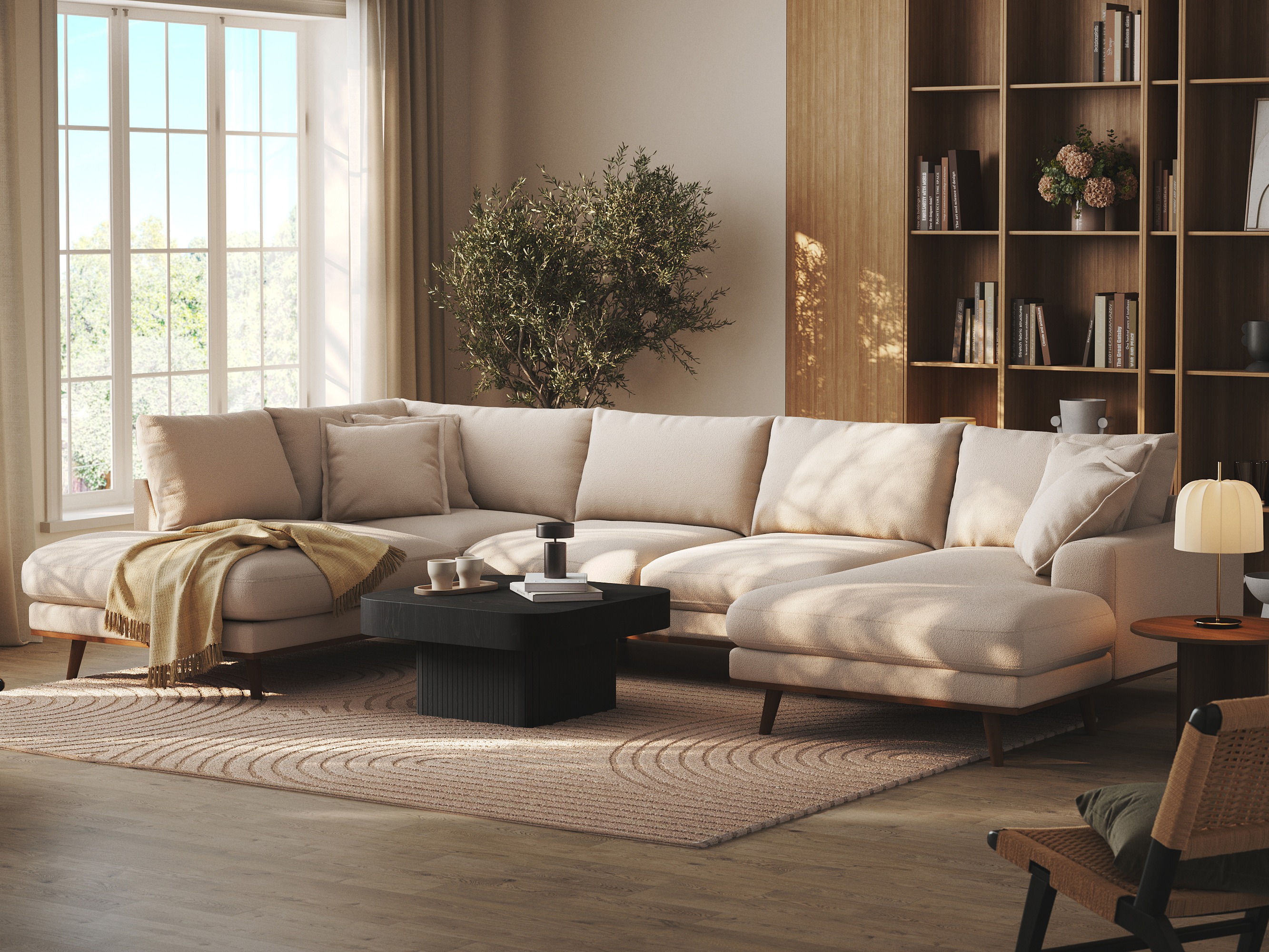 Угловой диван Seattle 217 (Loop 01)