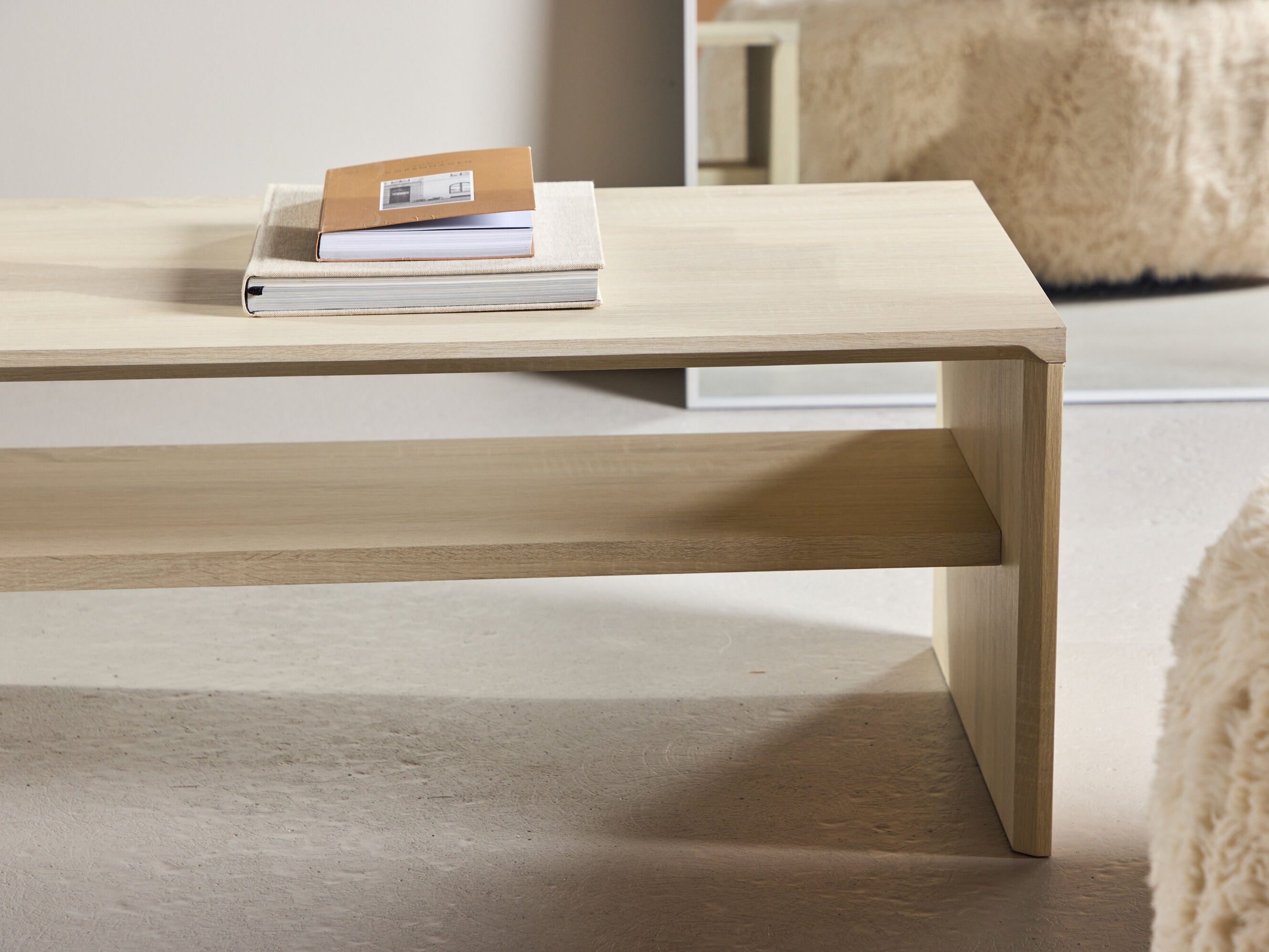 Žurnālu galdiņš Dallas 4921 (Gaiši brūns)