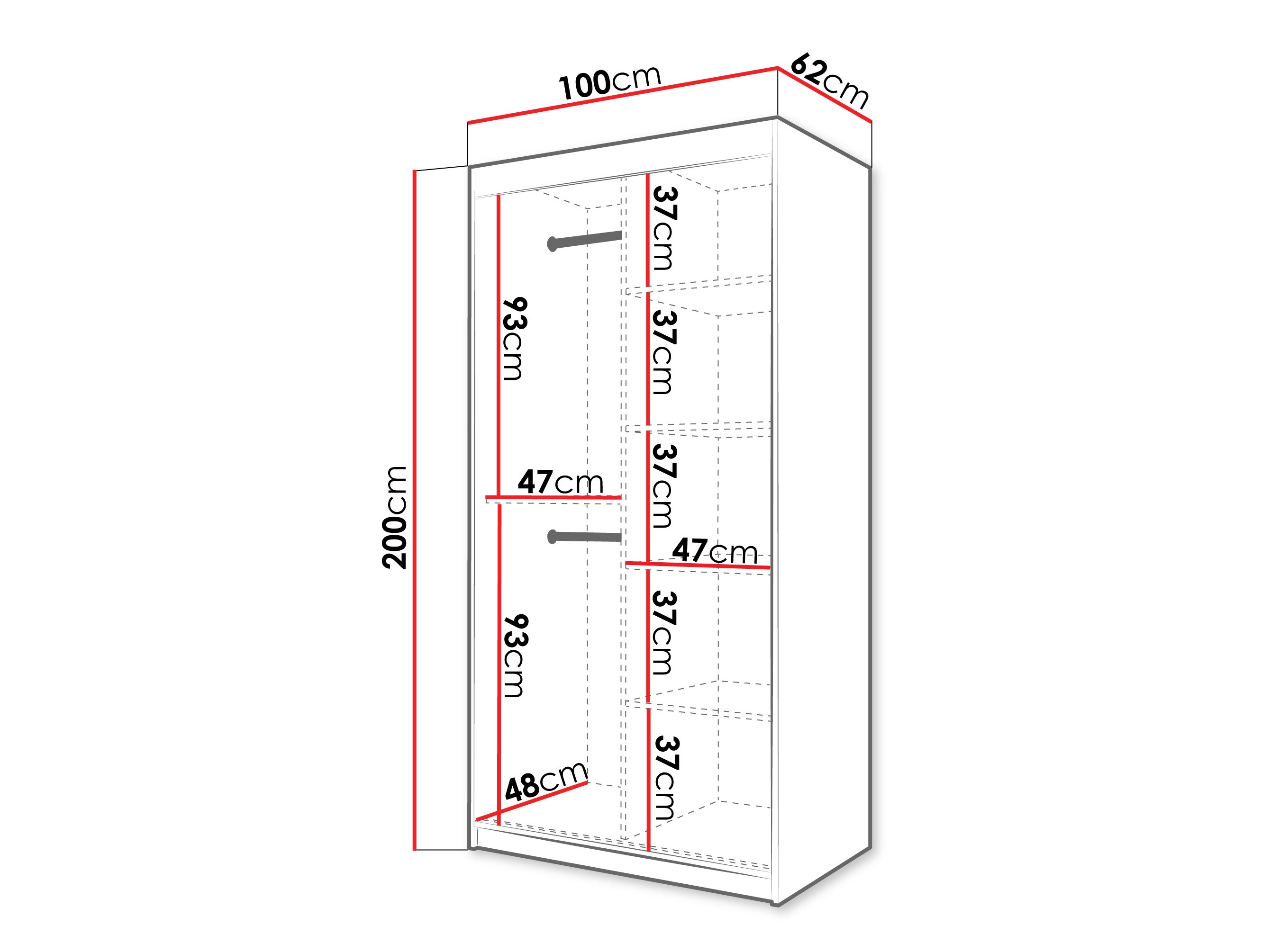 Skapis Hartford 578 (Sonomas ozols)
