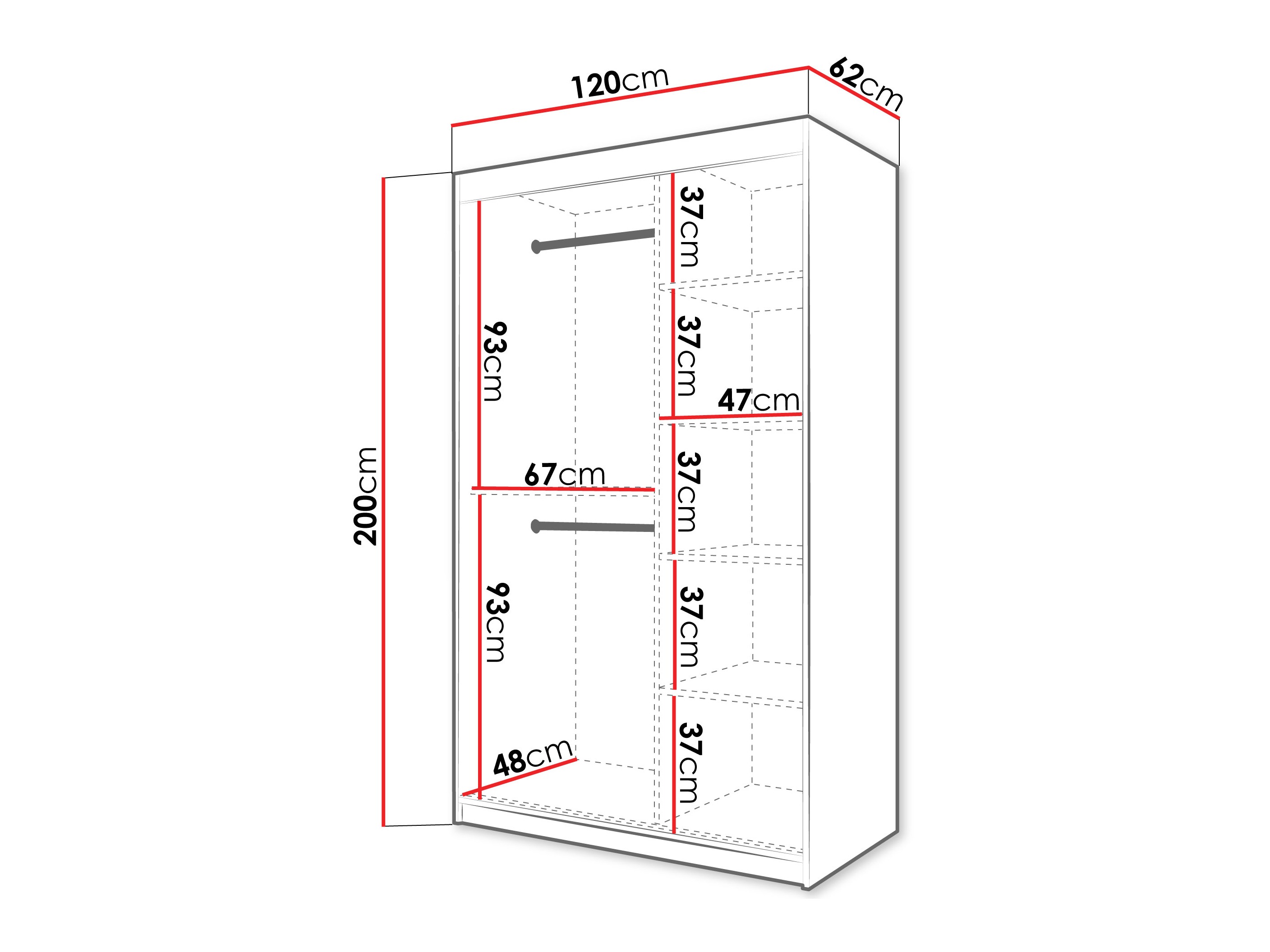 Шкаф Hartford 578 (Artisan дуб)
