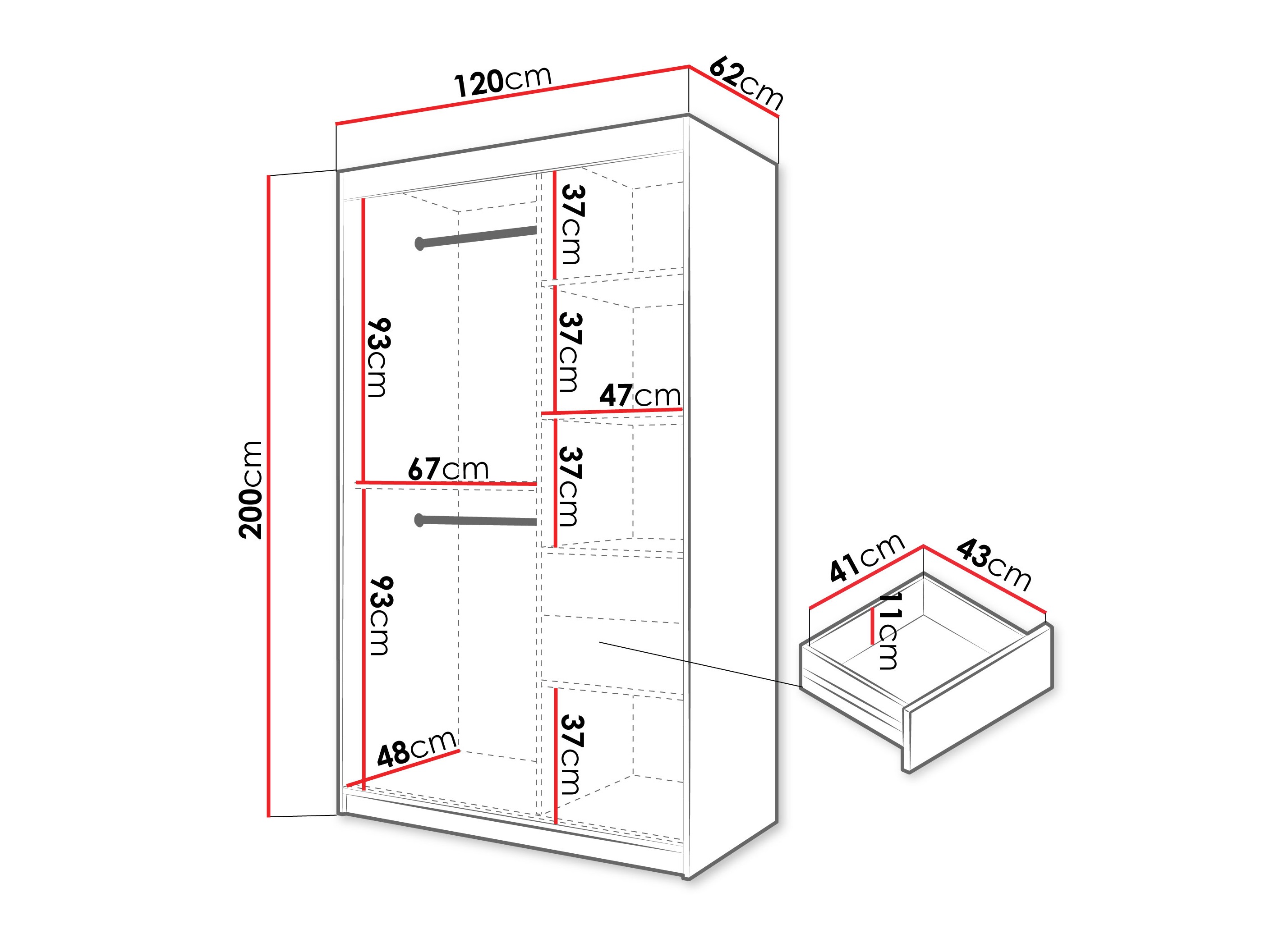 Шкаф Hartford 578 (Artisan дуб)
