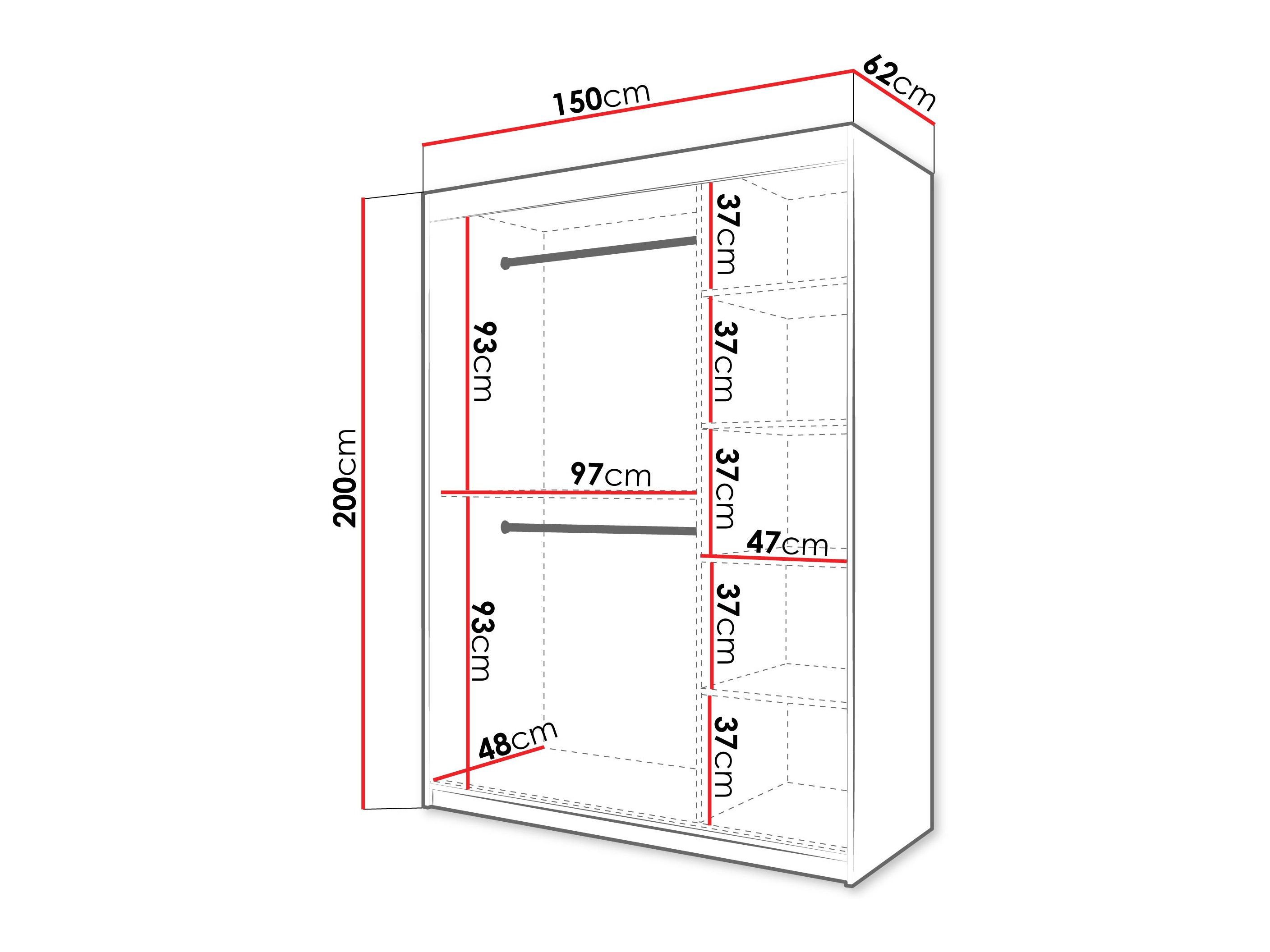 Шкаф Hartford 578 (Artisan дуб)