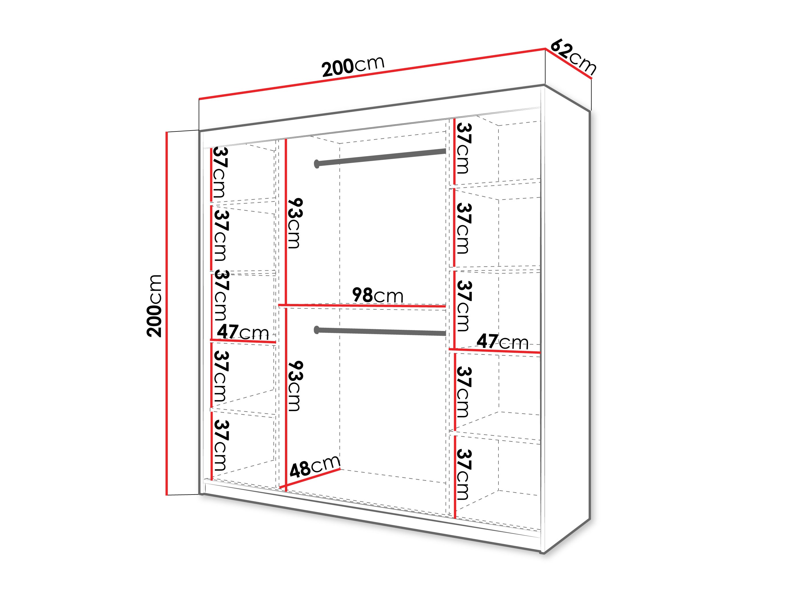 Шкаф Hartford 578 (Artisan дуб)