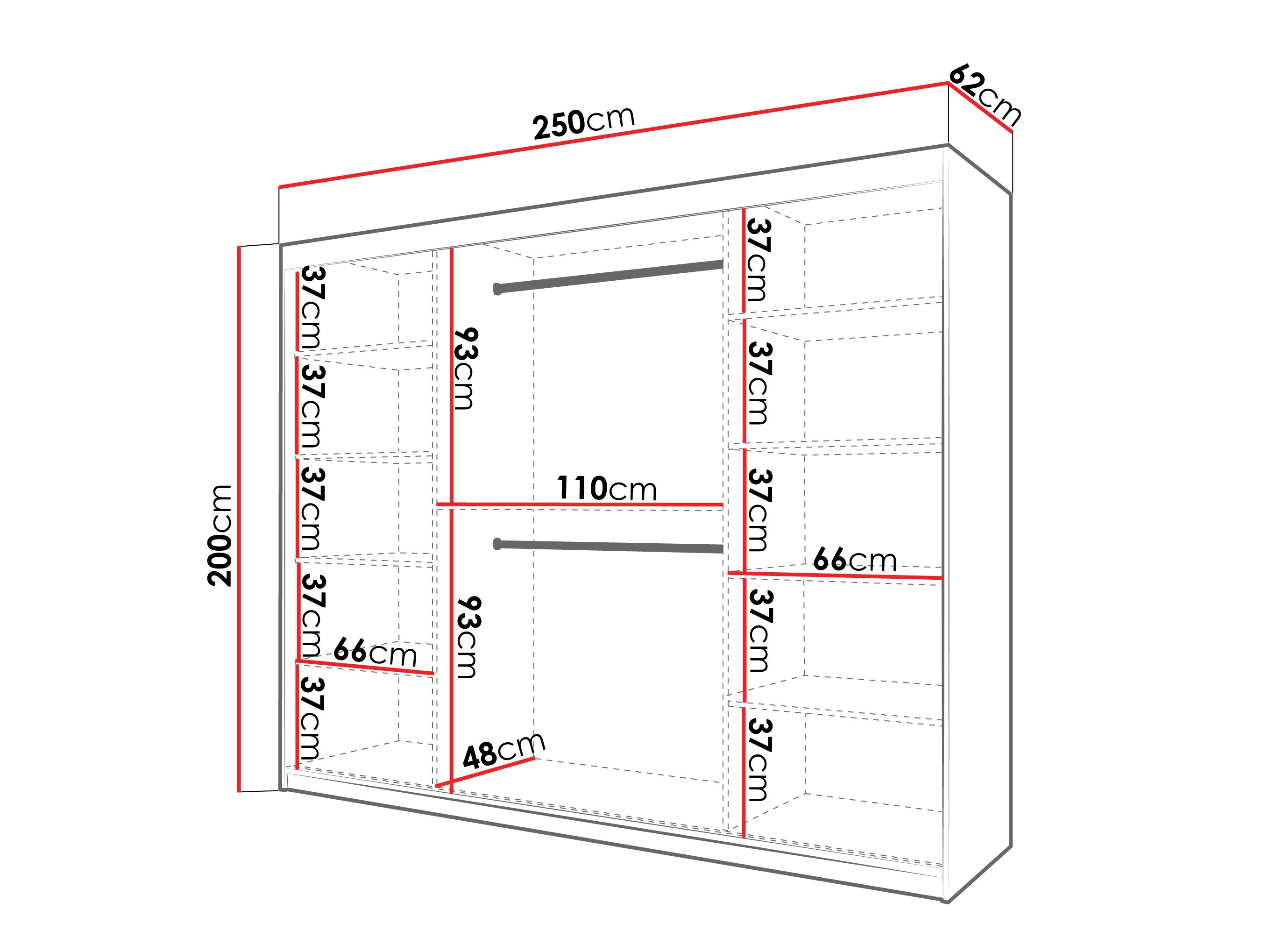 Шкаф Hartford 578 (Artisan дуб)