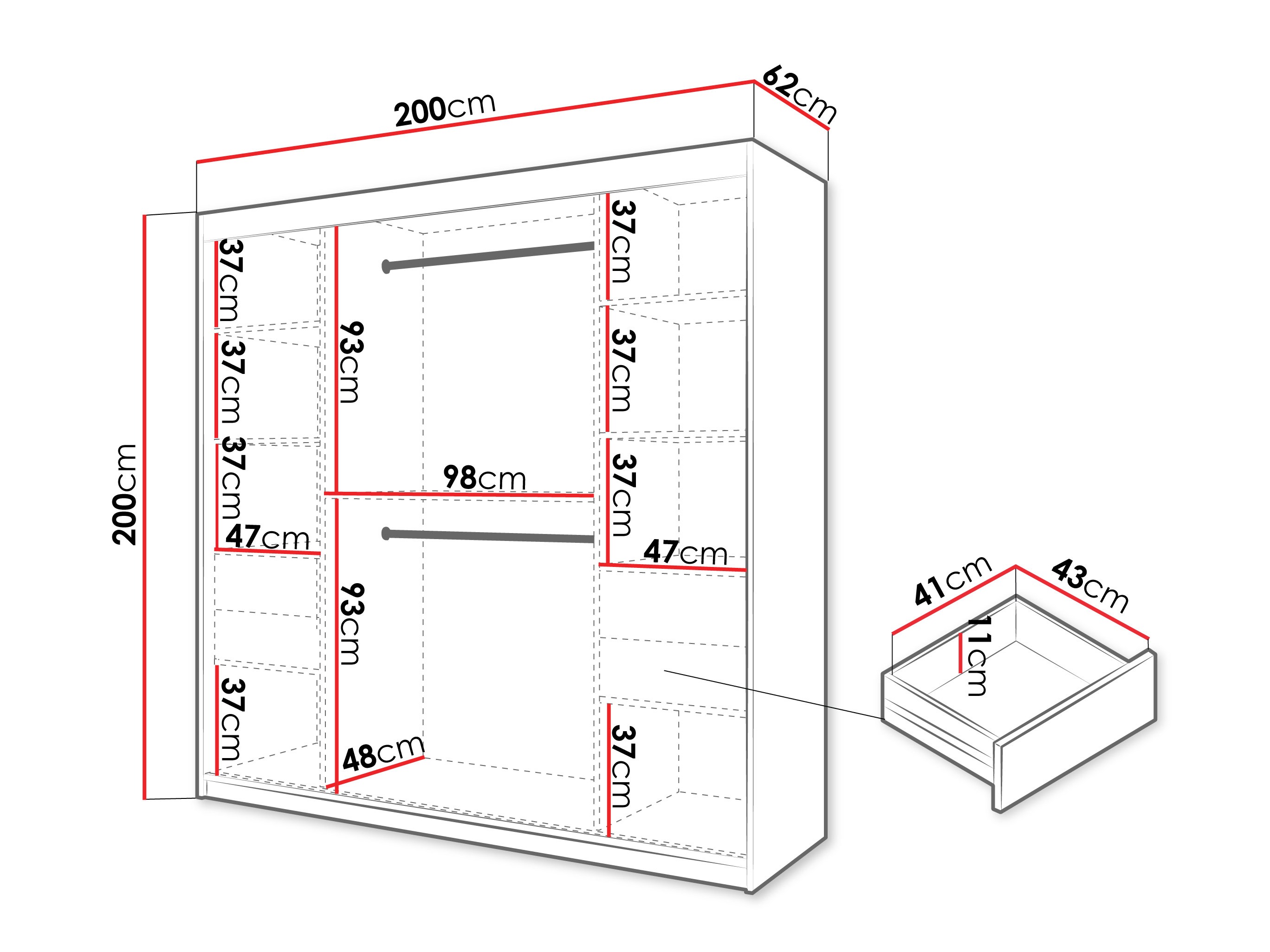 Шкаф Hartford 578 (Кашемир)