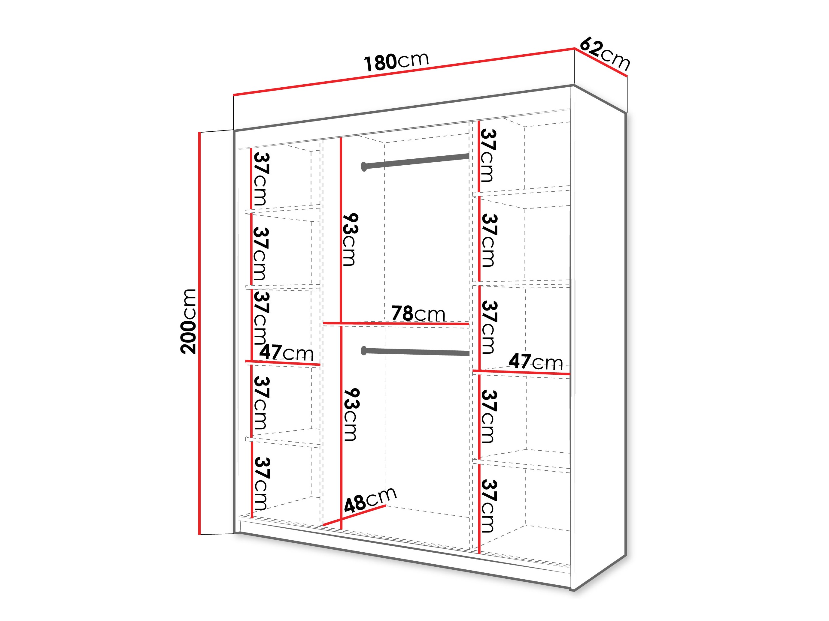 Skapis Hartford 578 (Artisan ozols)