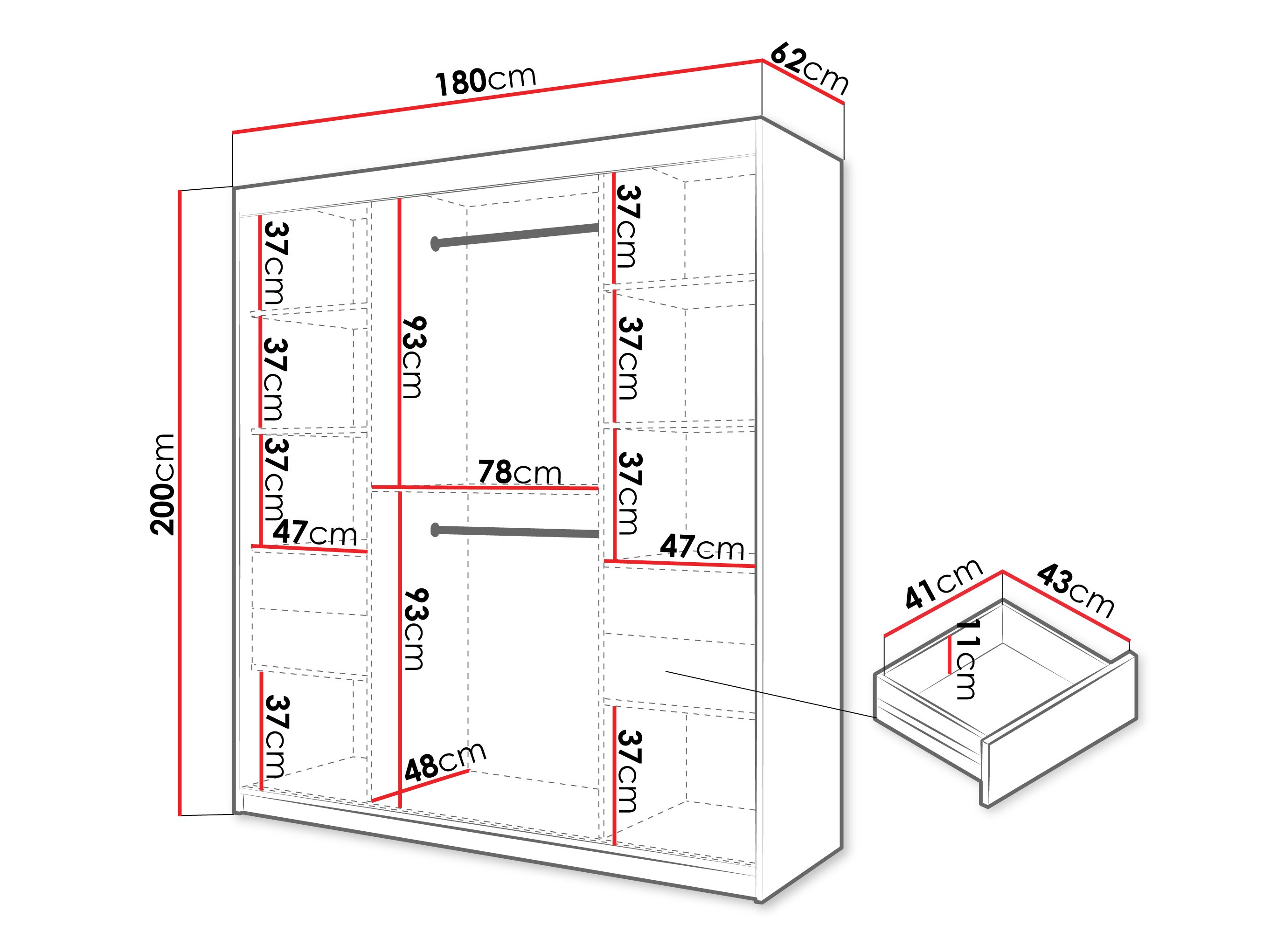 Skapis Hartford 578 (Sonomas ozols)