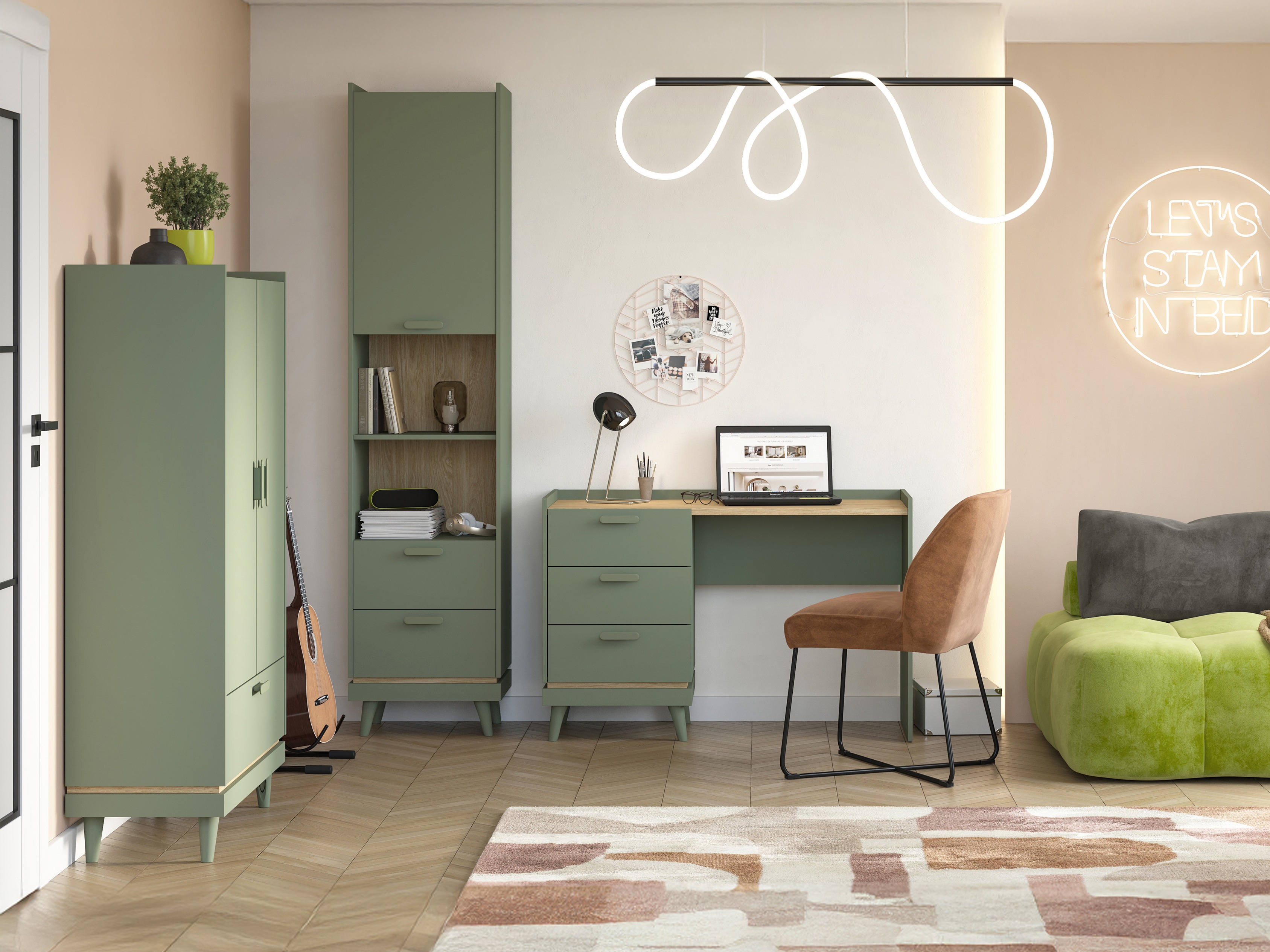 Mājas biroja komplekts Fertalu 109 (Jā)