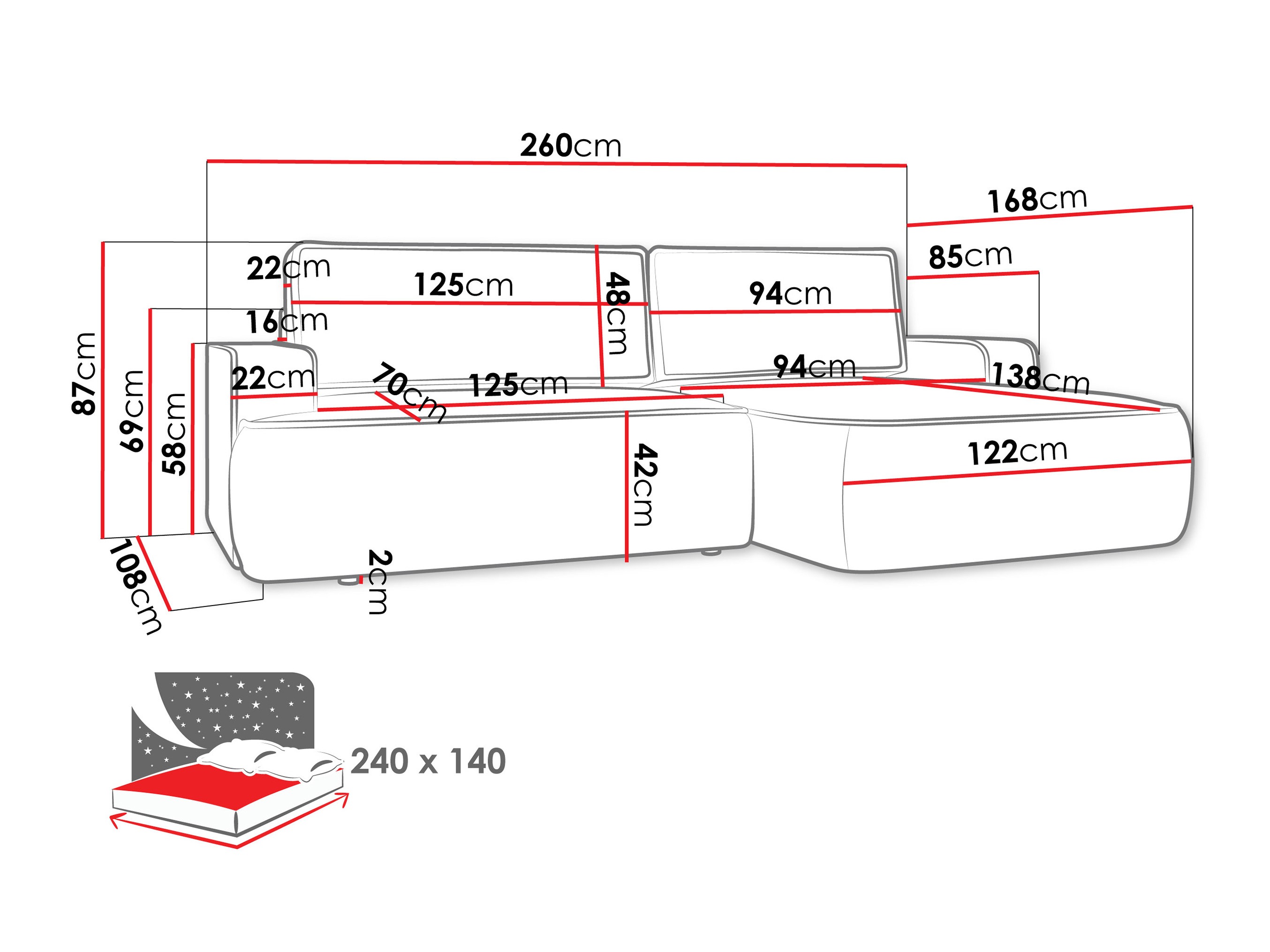 Stūra dīvāns Bountiful 102 (Velo 633)