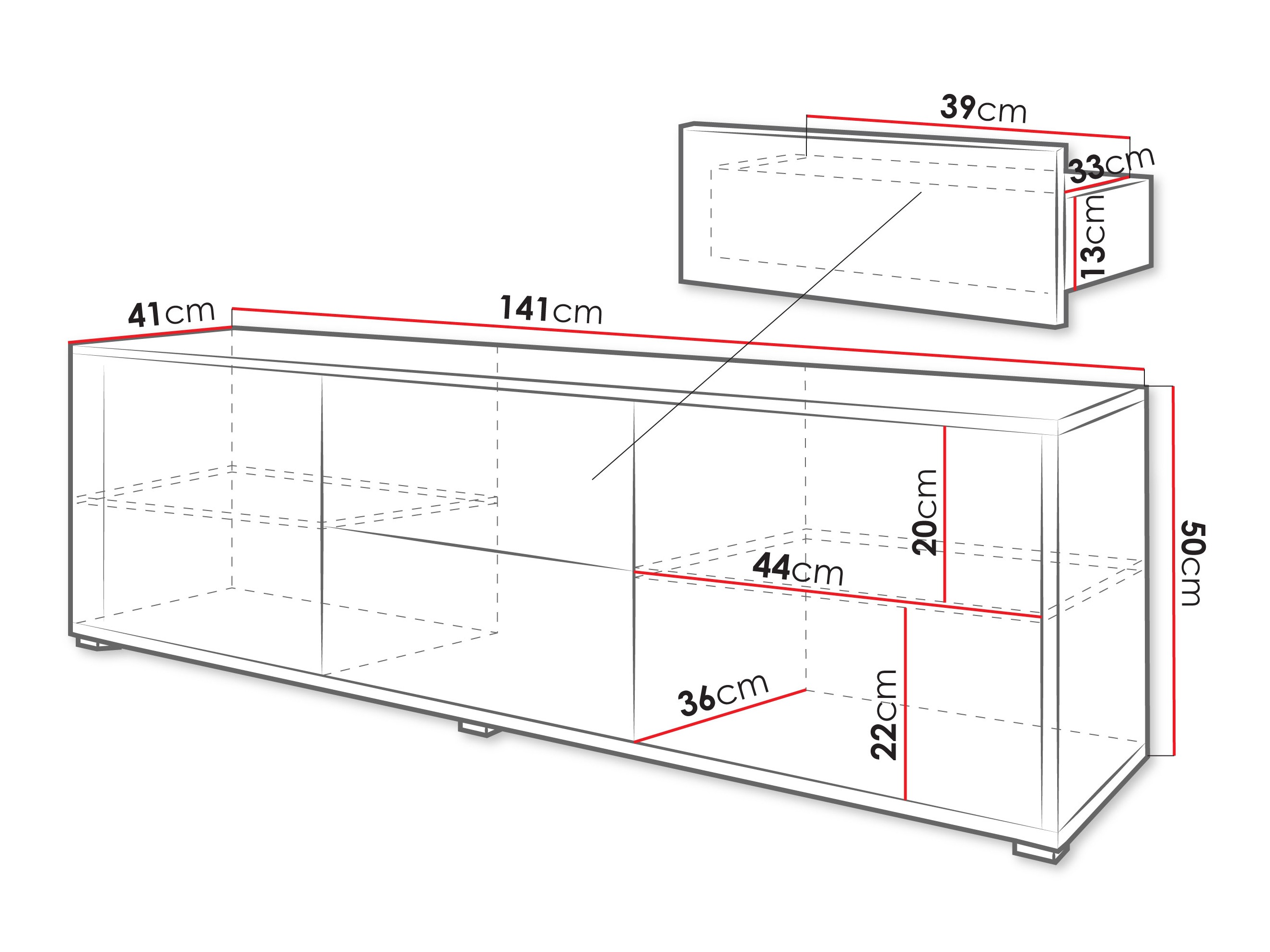TV galds Comfivo Fersoe 109 (Ozols)