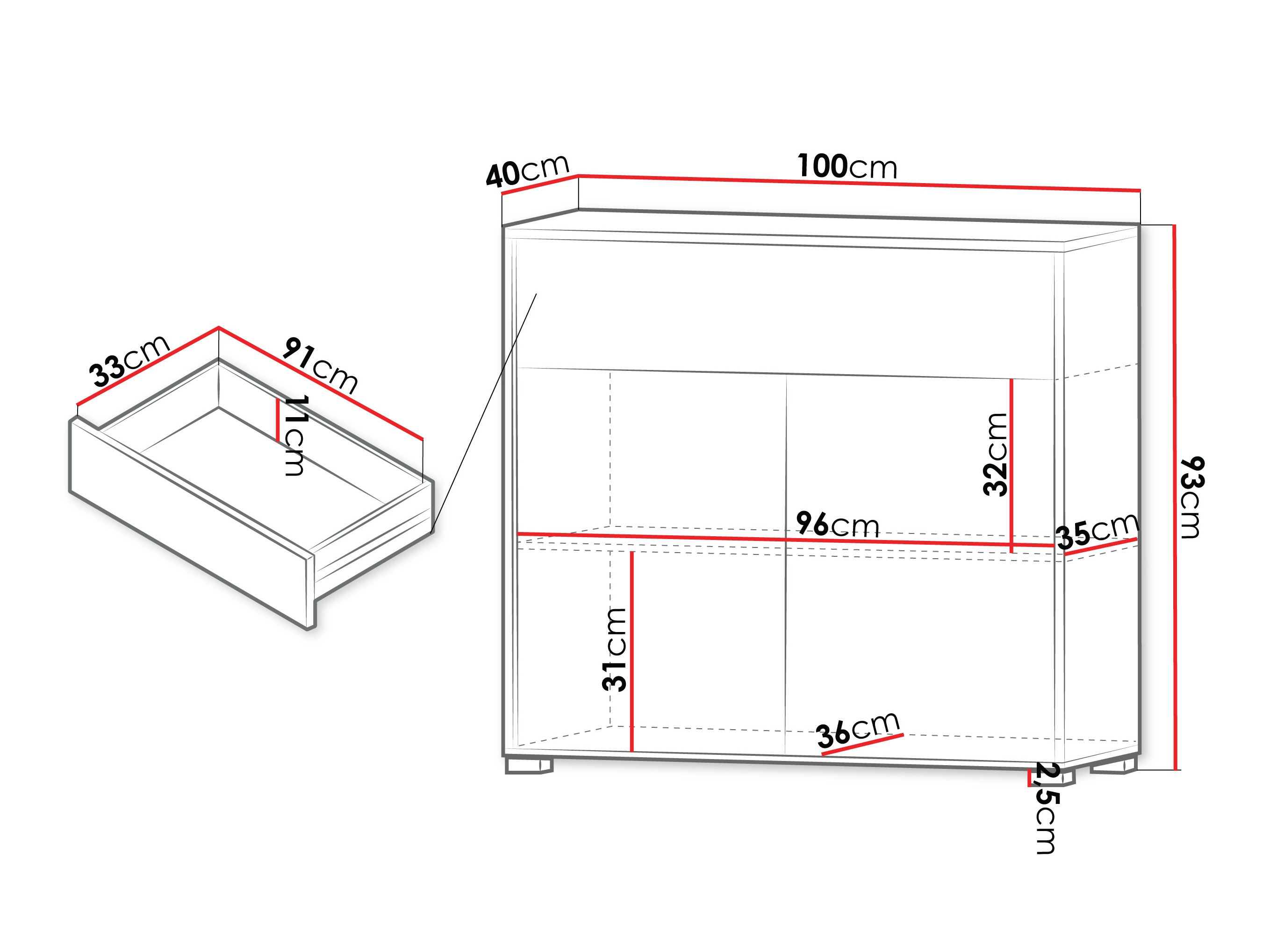 Kumode Comfivo Fersoe 114 (Ozols)